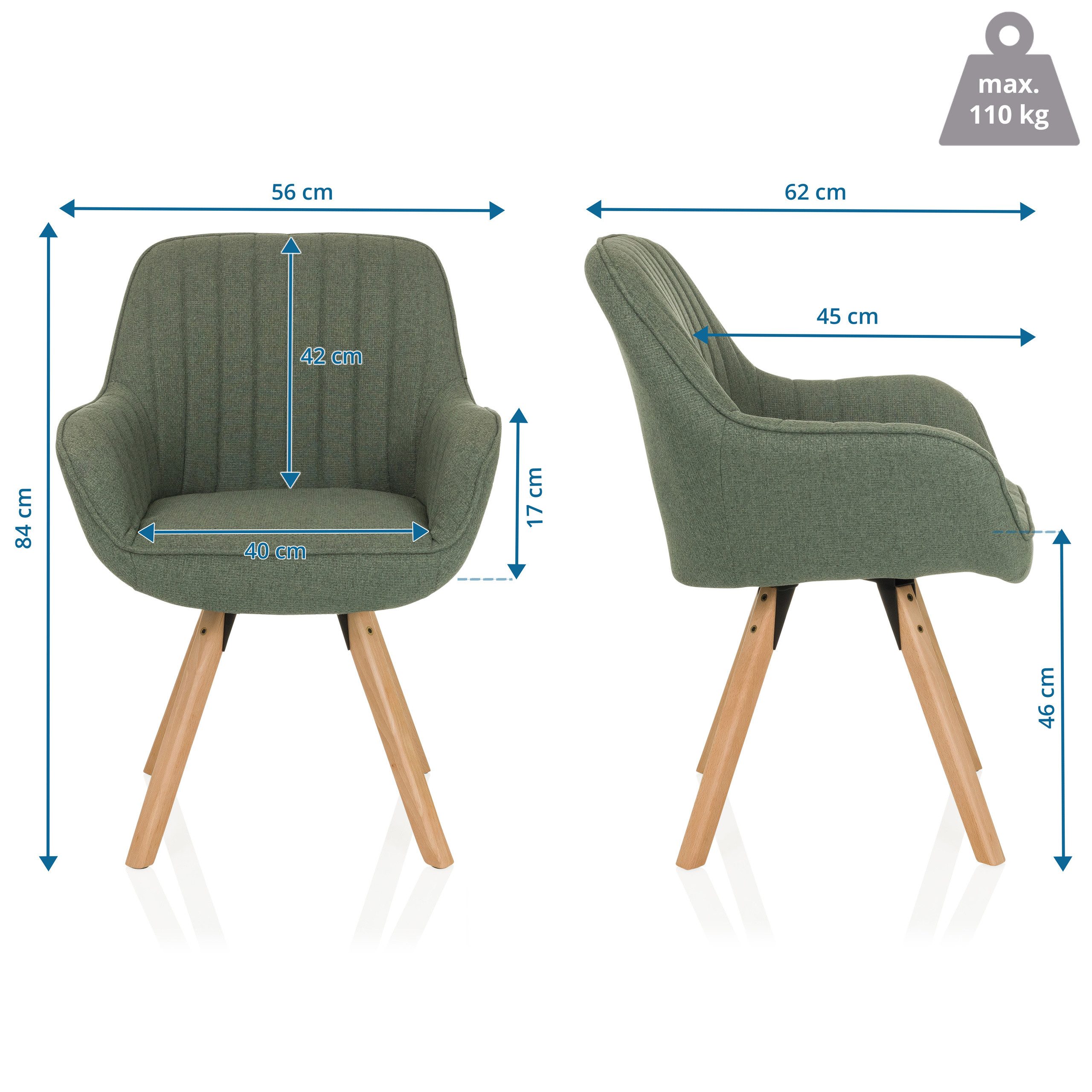 hjh LIVING Esszimmerstuhl Polsterstuhl SCANDI SOFT günstig online kaufen