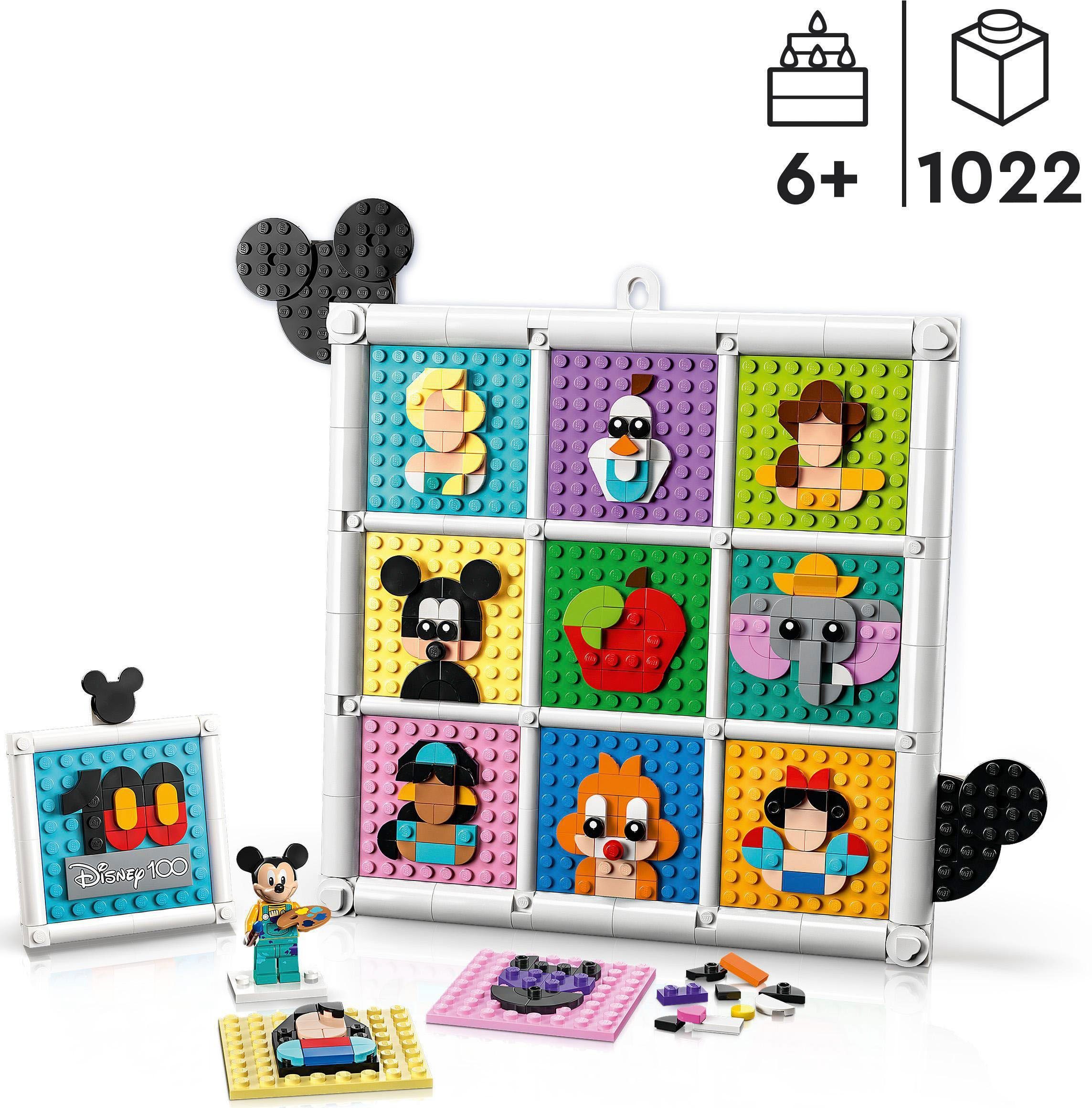 LEGO® 100 Jahre Disney Zeichentrickikonen (43221), günstig online kaufen