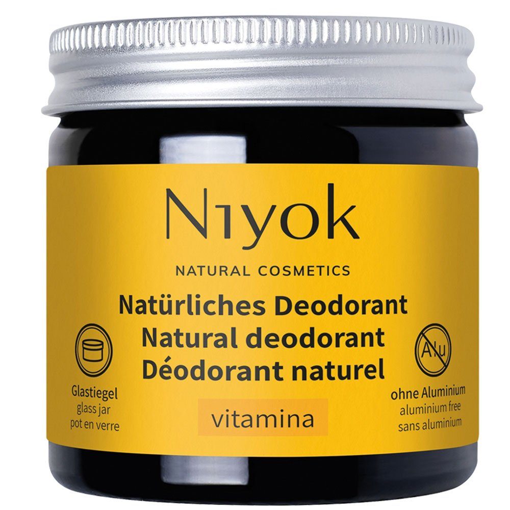 Niyok Deo-Creme Deocreme Vitamina, 40 ml