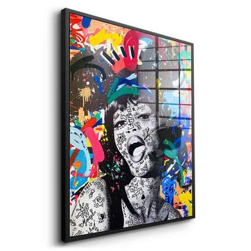 DOTCOMCANVAS® Acrylglasbild CAMPBELL SPIRIT - Acrylglas, Acrylglasbild CAMPBELL SPIRIT Pop Art hochkant Portrait