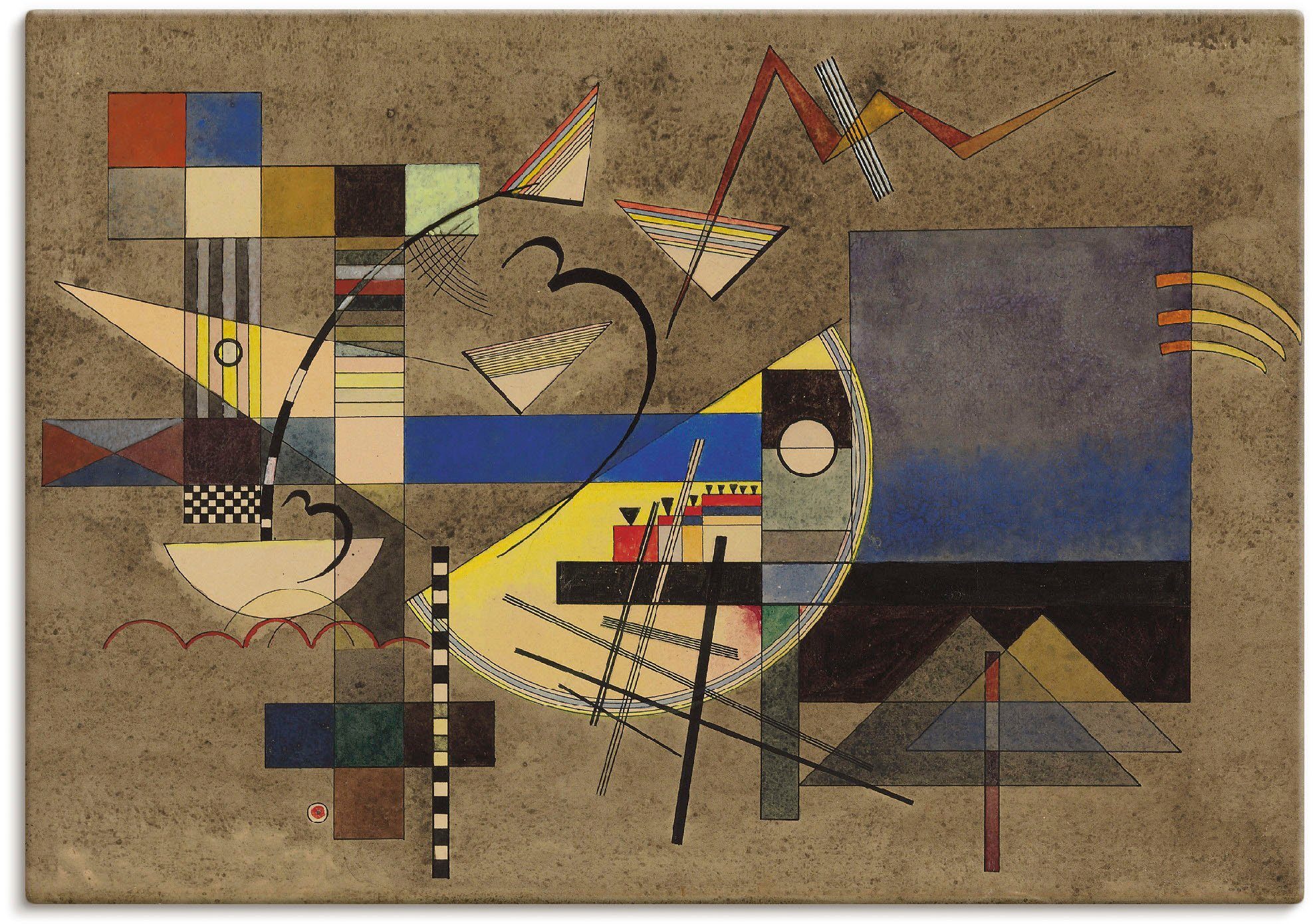 Artland Wandbild Festes III. 1925, Muster (1 St), als Leinwandbild, Плакат in verschied. Größen