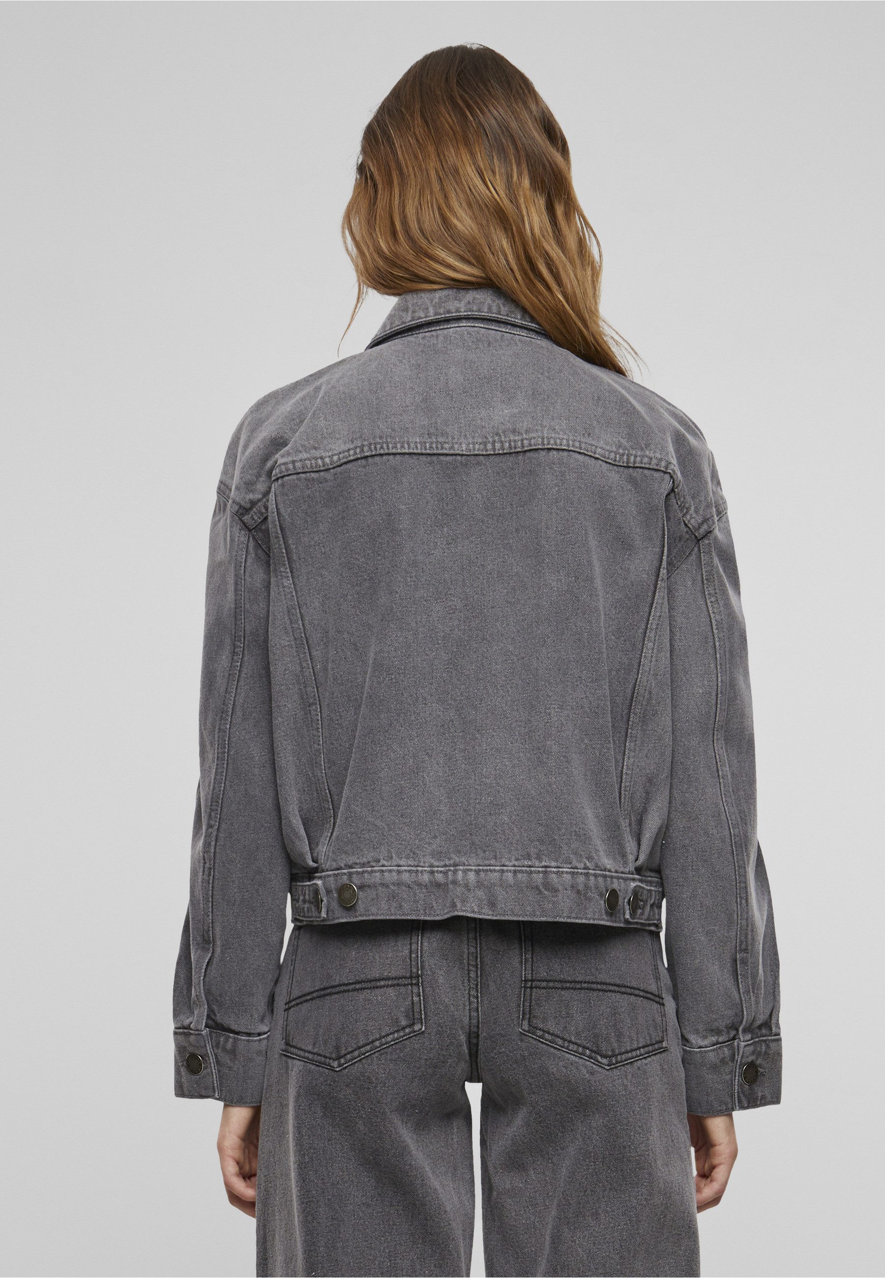URBAN CLASSICS Jeansjacke Urban Classics Ladies 80‘s Oversized Denim Jacket (1-St)