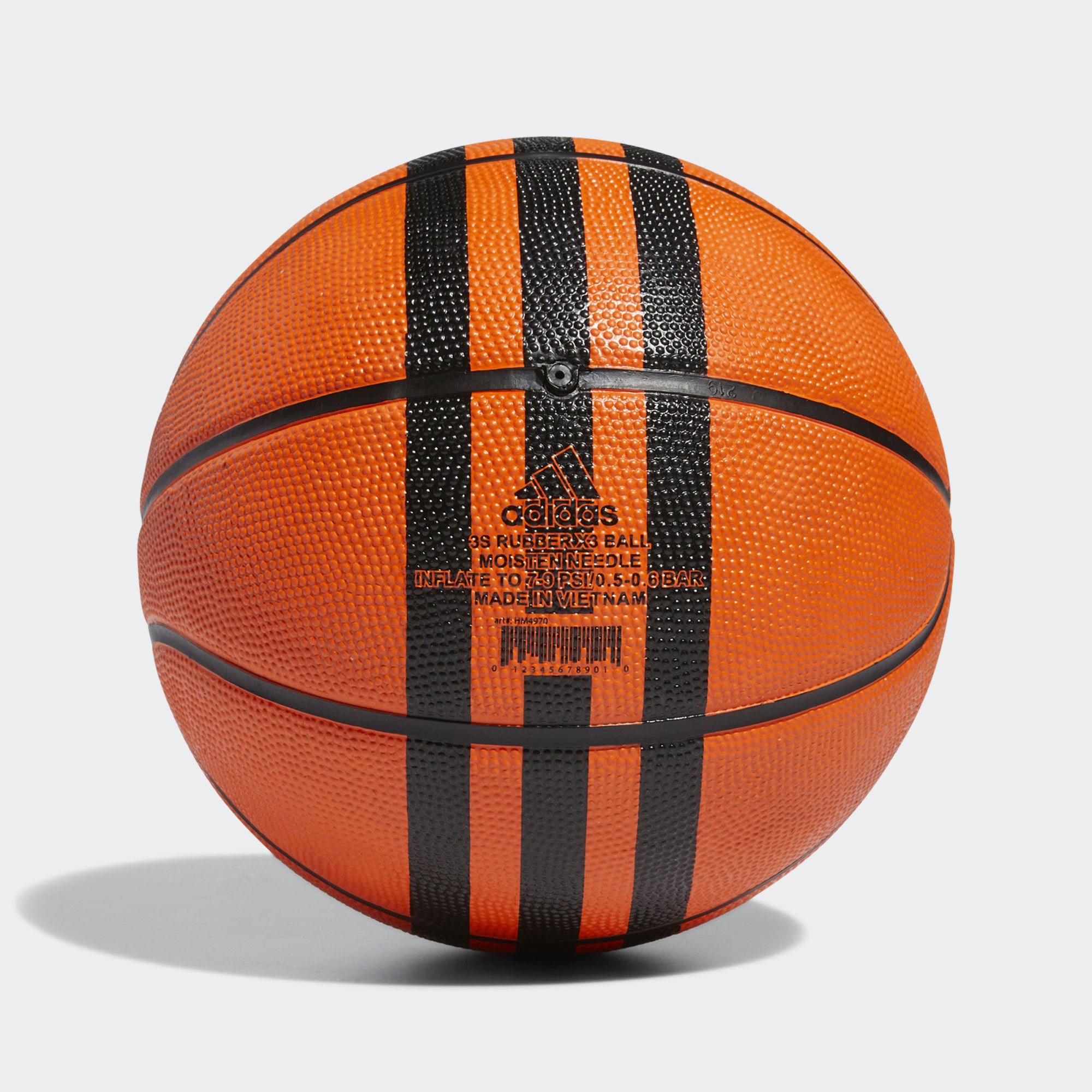 adidas Performance Basketball 3-STREIFEN RUBBER X3 BASKETBALL (1-St)