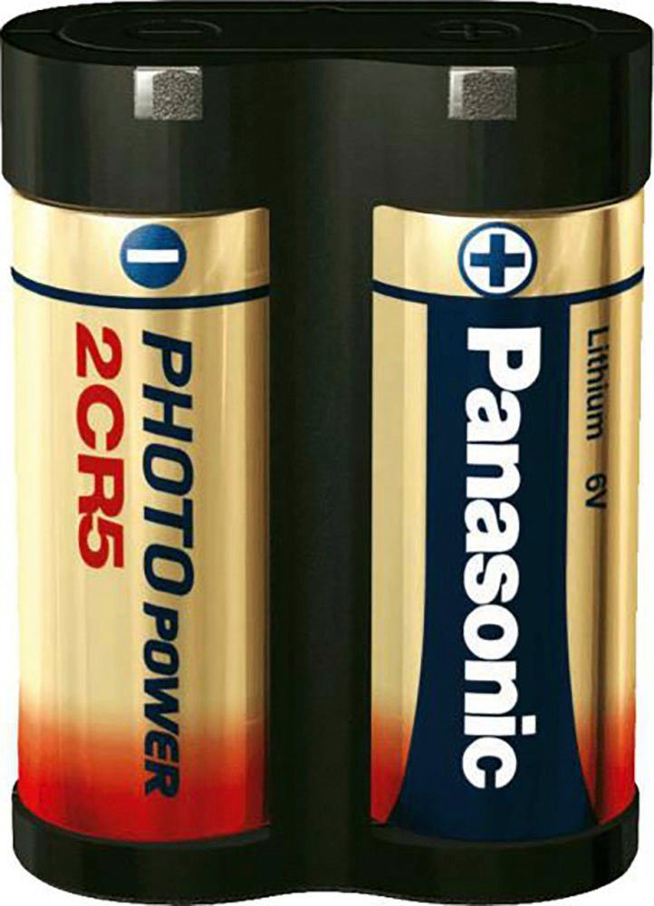 Goobay Panasonic Cylindrical 2CR5 Stück Lithium 1 (6 Batterie, V, 1 - St)