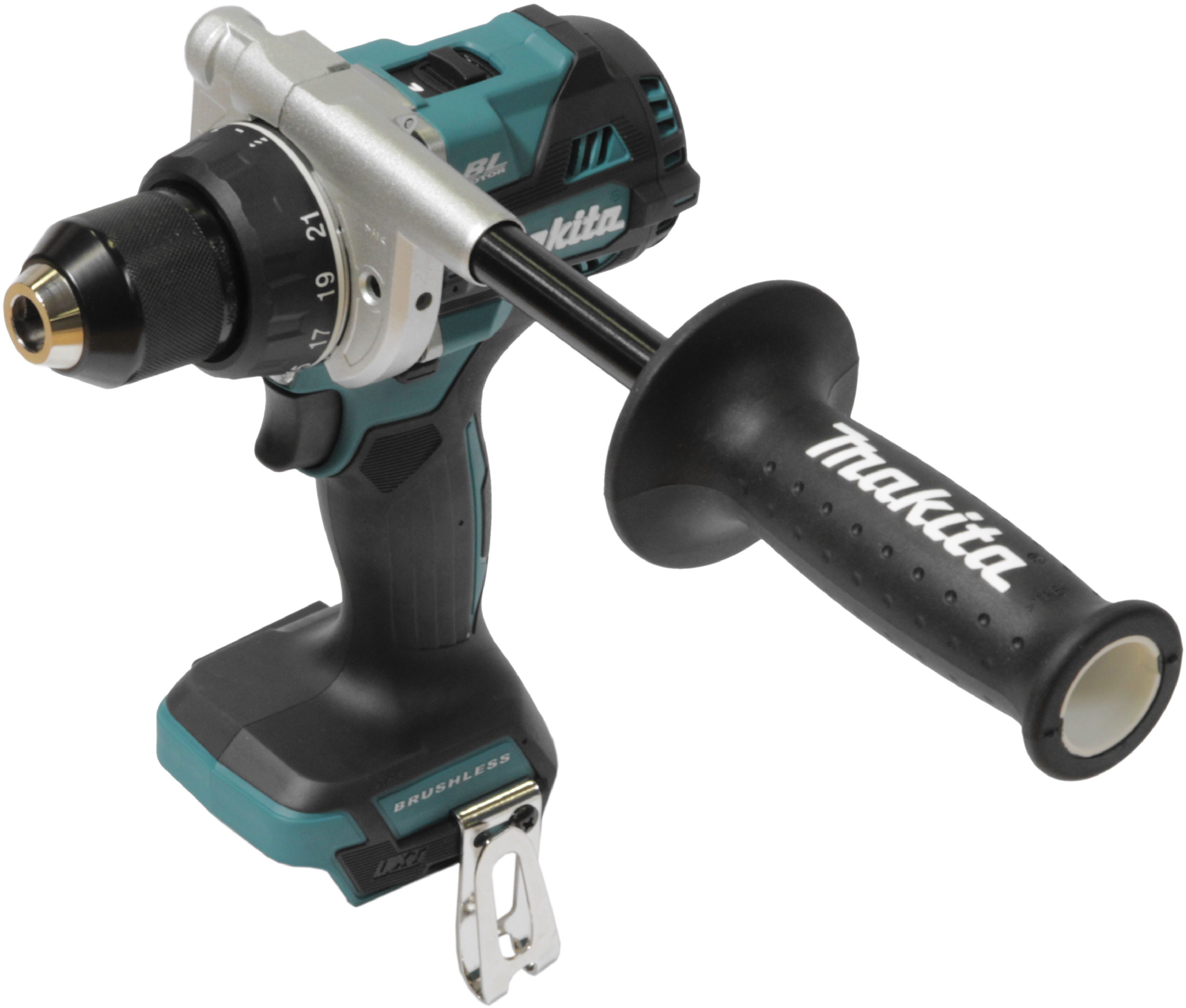 Makita Akku-Schlagbohrschrauber DHP492RTJ, (Set), inkl. 2 Akkus und Ladegerät