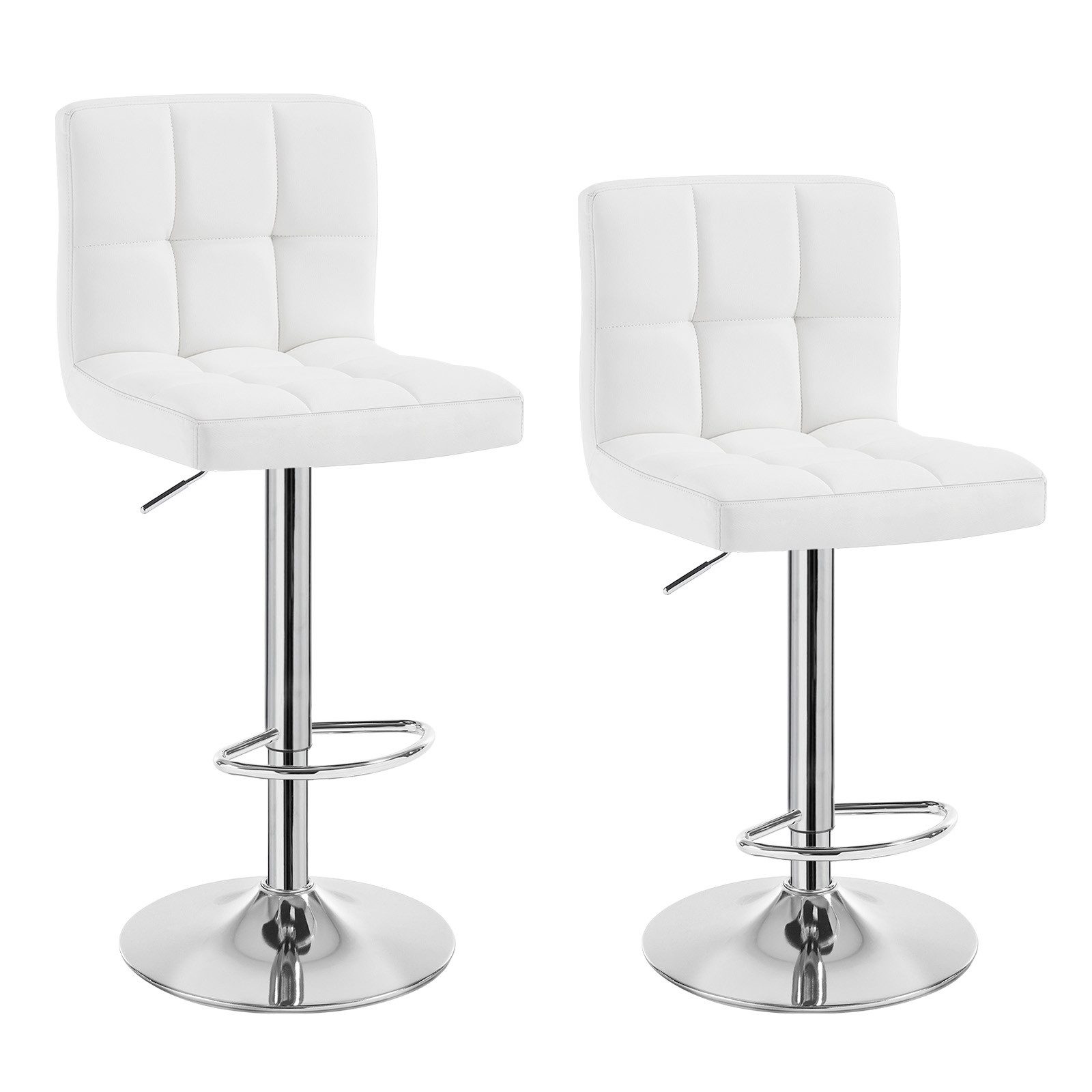 Woltu Barhocker (2 St), Barstuhl Hocker Tresenhocker Kunstleder günstig online kaufen