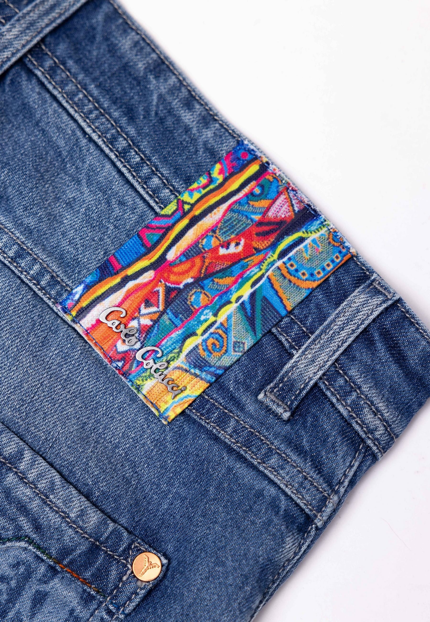 CARLO COLUCCI 5-Pocket-Jeans BROOKLYN