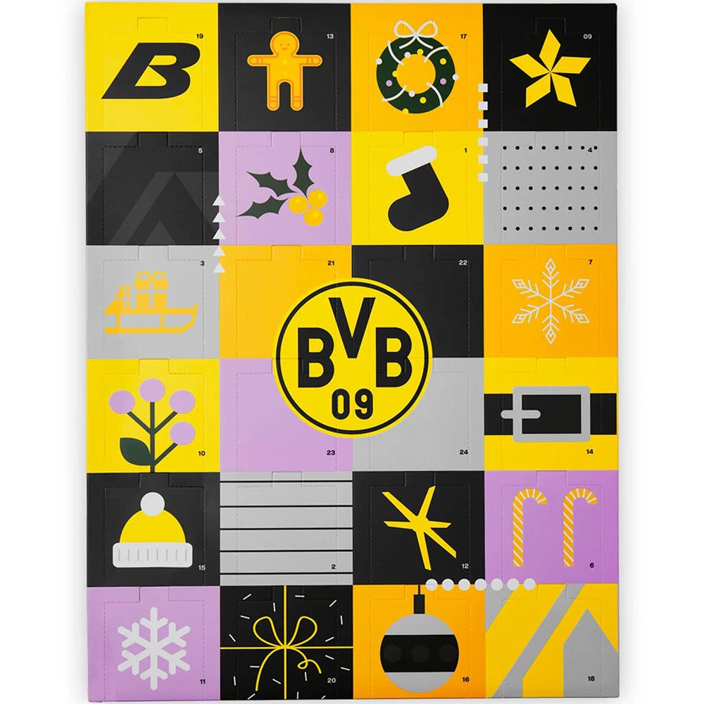 BVB MERCHANDISING Wandkalender BVB Socken Adventskalender