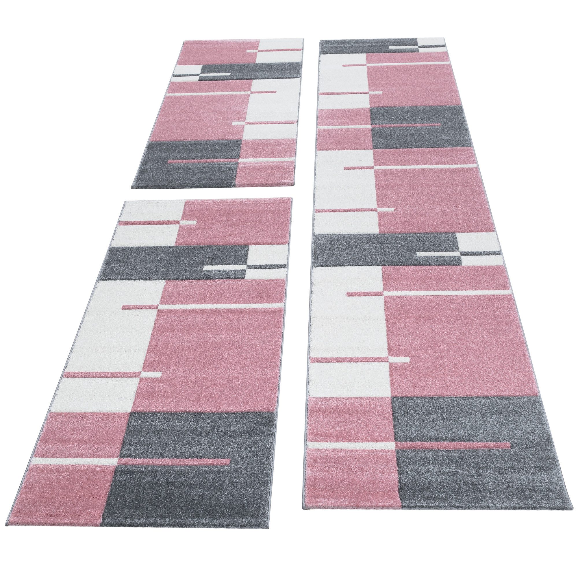 SIMPEX24 Kurzflor-Bettumrandung Unicolor - Einfarbig, Höhe günstig online kaufen