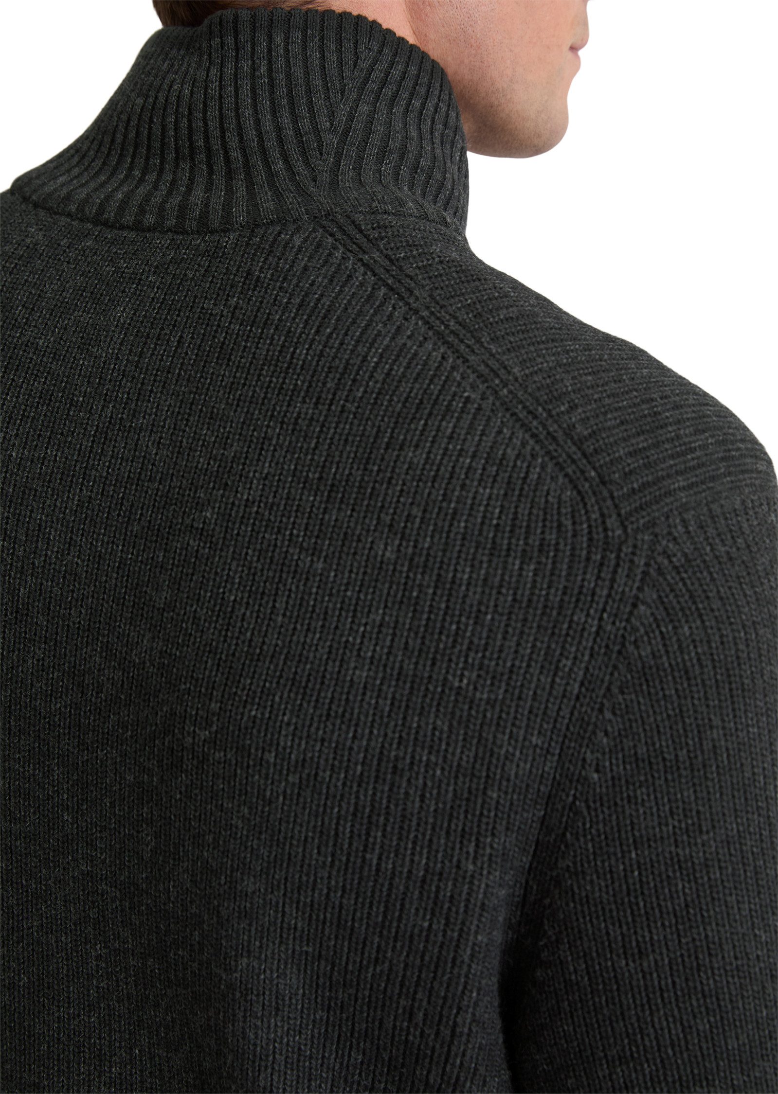 Marc O'Polo Troyer lässiger Bi-Color-Effekt