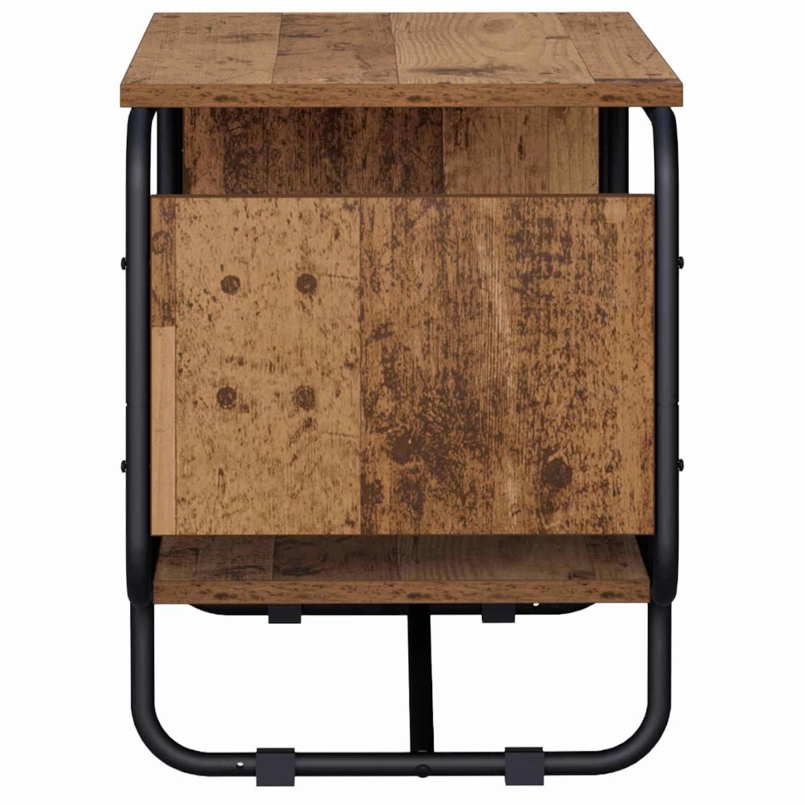 vidaXL TV-Schrank TV-Ständer 98 x 36 x 45 cm Altholz Holzwerkstoff (1-St)