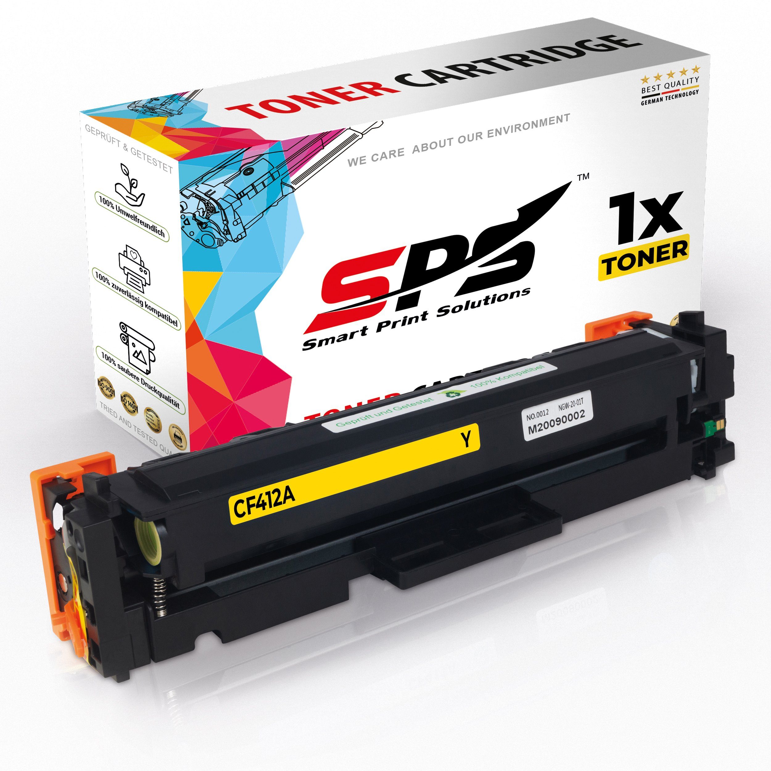x 1 HP SPS Laserjet Toner Gelb) (Für 1-St., HP für Kompatibel Pack, Color M377DW, CF412A (1er MFP Pro Tonerkartusche