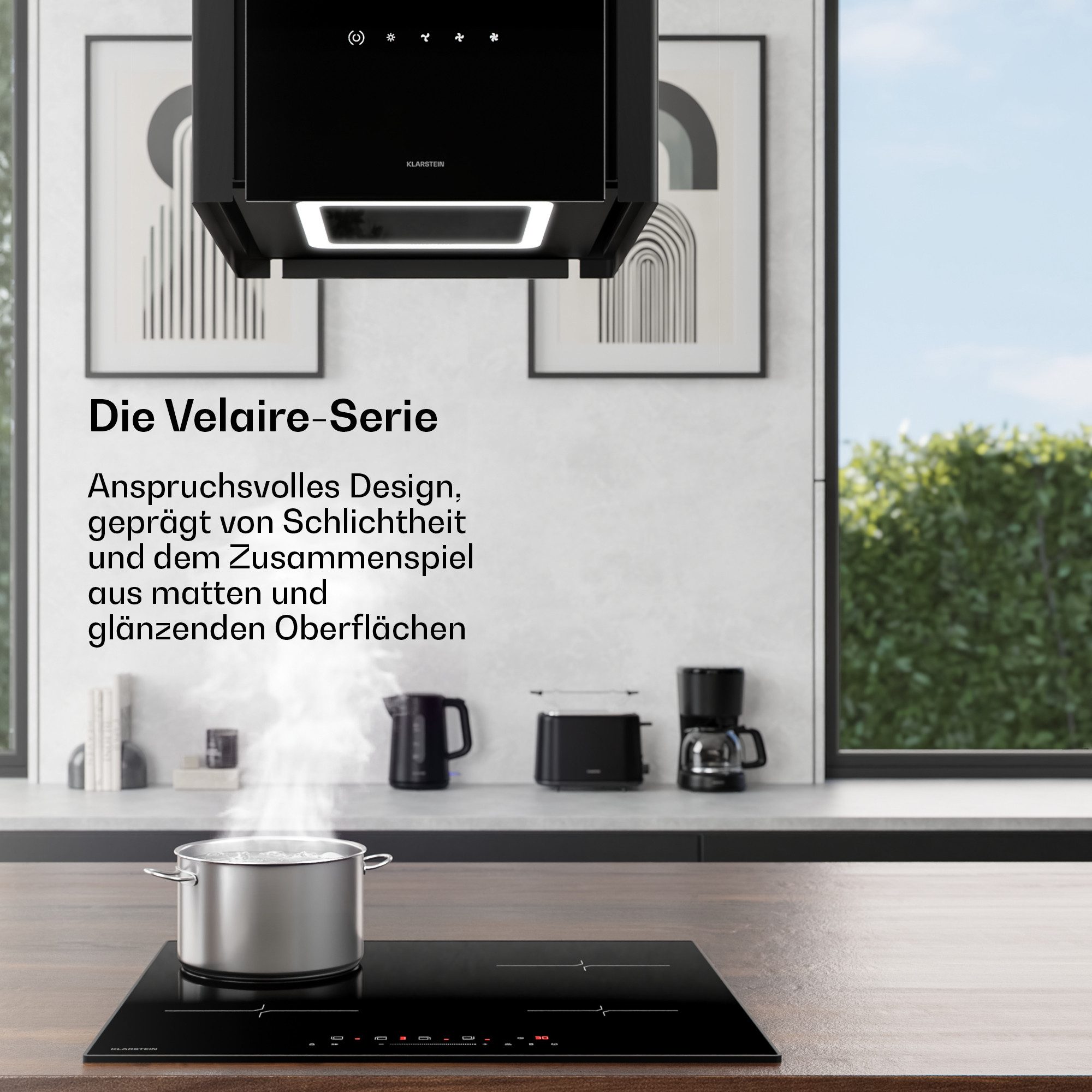 Klarstein Wasserkocher Velaire, 2200 W