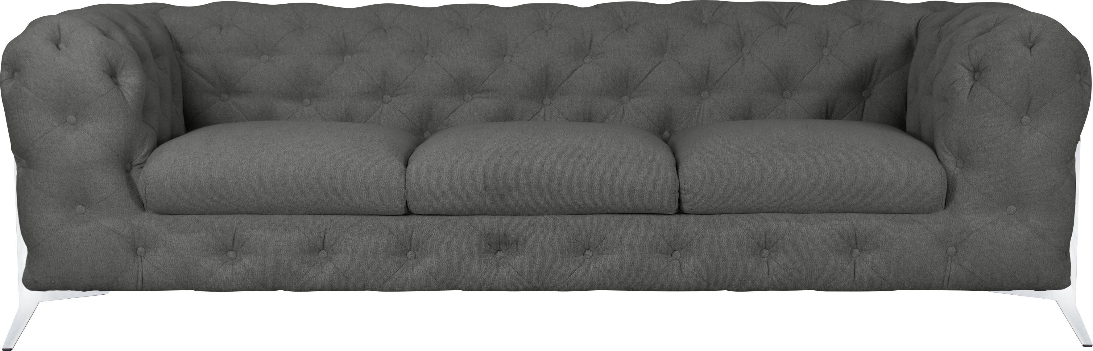 Leonique Chesterfield-Sofa Amaury, aufwändige Knopfheftung, moderne günstig online kaufen