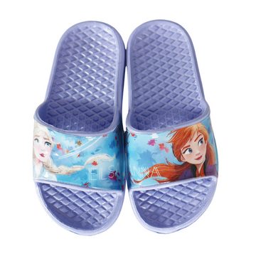Disney Disney Die Eiskönigin Elsa Mädchen Kinder Sandalen Latschen Sandale Gr. 27 bis 34