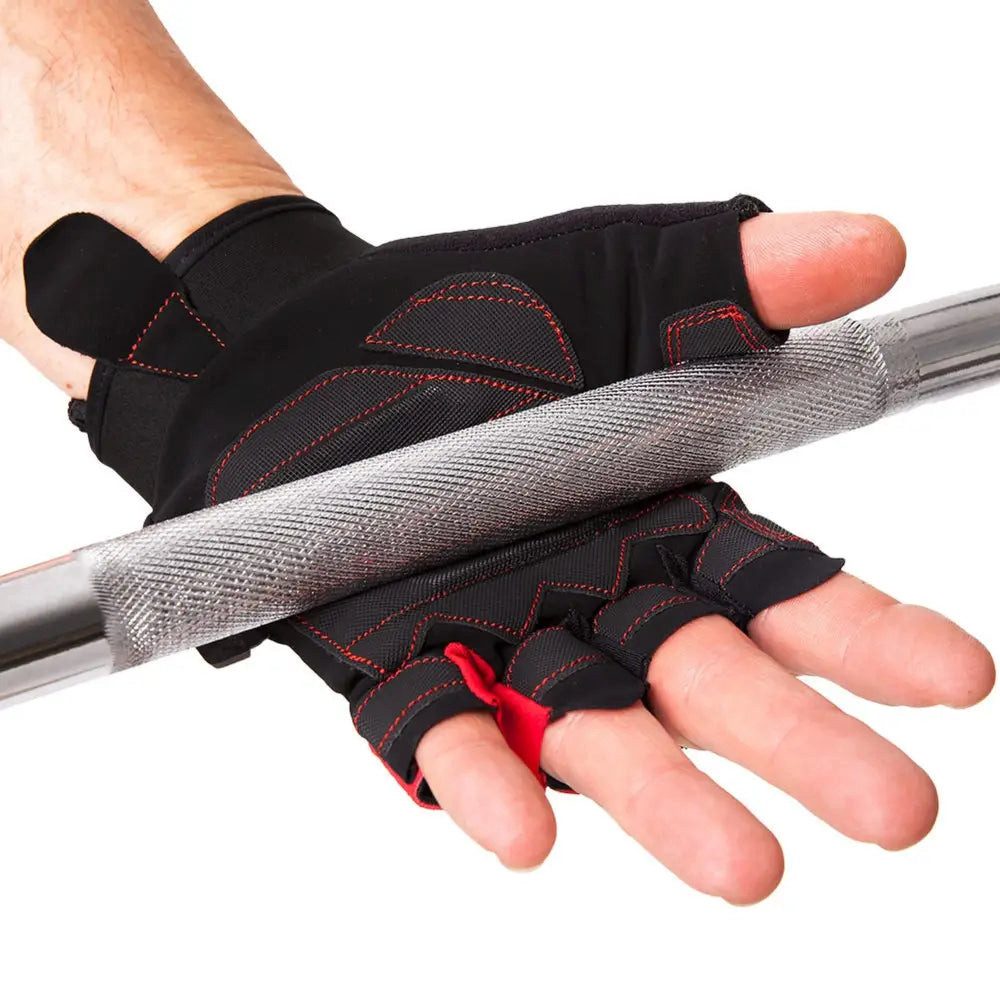 Sport-Knight® Trainingshandschuhe Grip Trainingshandschuh, gepolstert, Klettverschluss atmungsaktiv