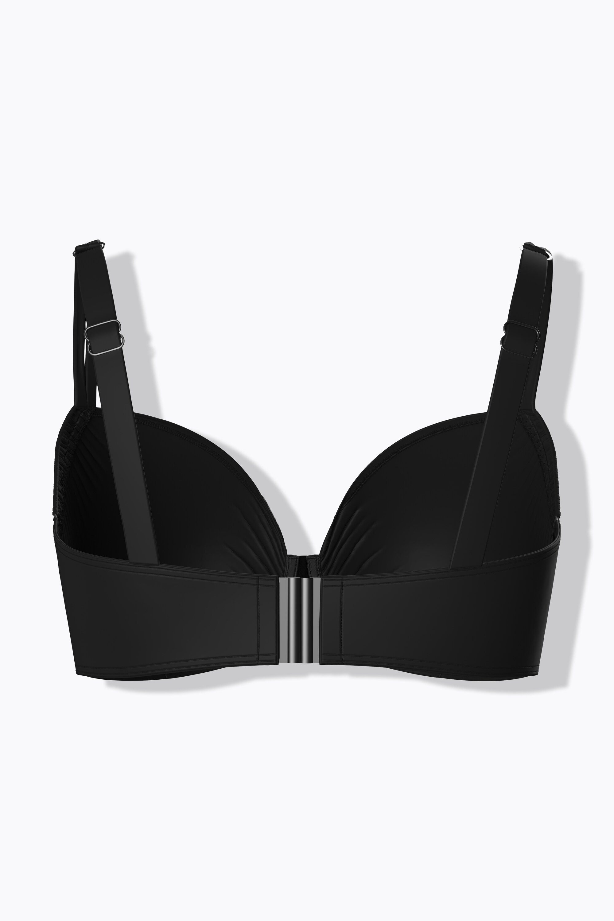 Ulla Popken Bustier-Bikini Bügel-Bikini Oberteil Raffung Träger verstellbar – Bild 4 von 4
