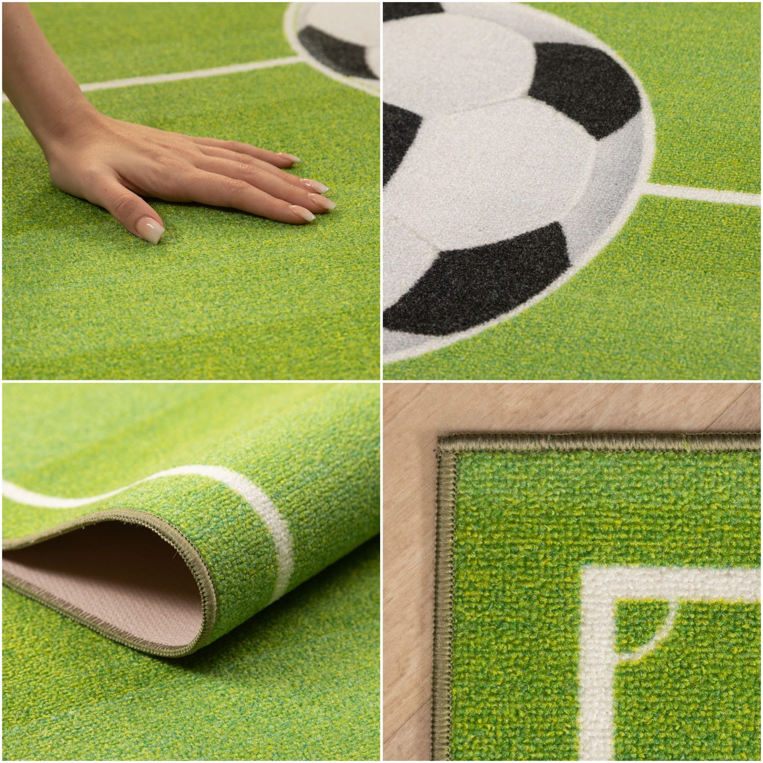 SIMPEX24 Teppich Fußballstadion, Rechteckig, Höhe: 7 günstig online kaufen