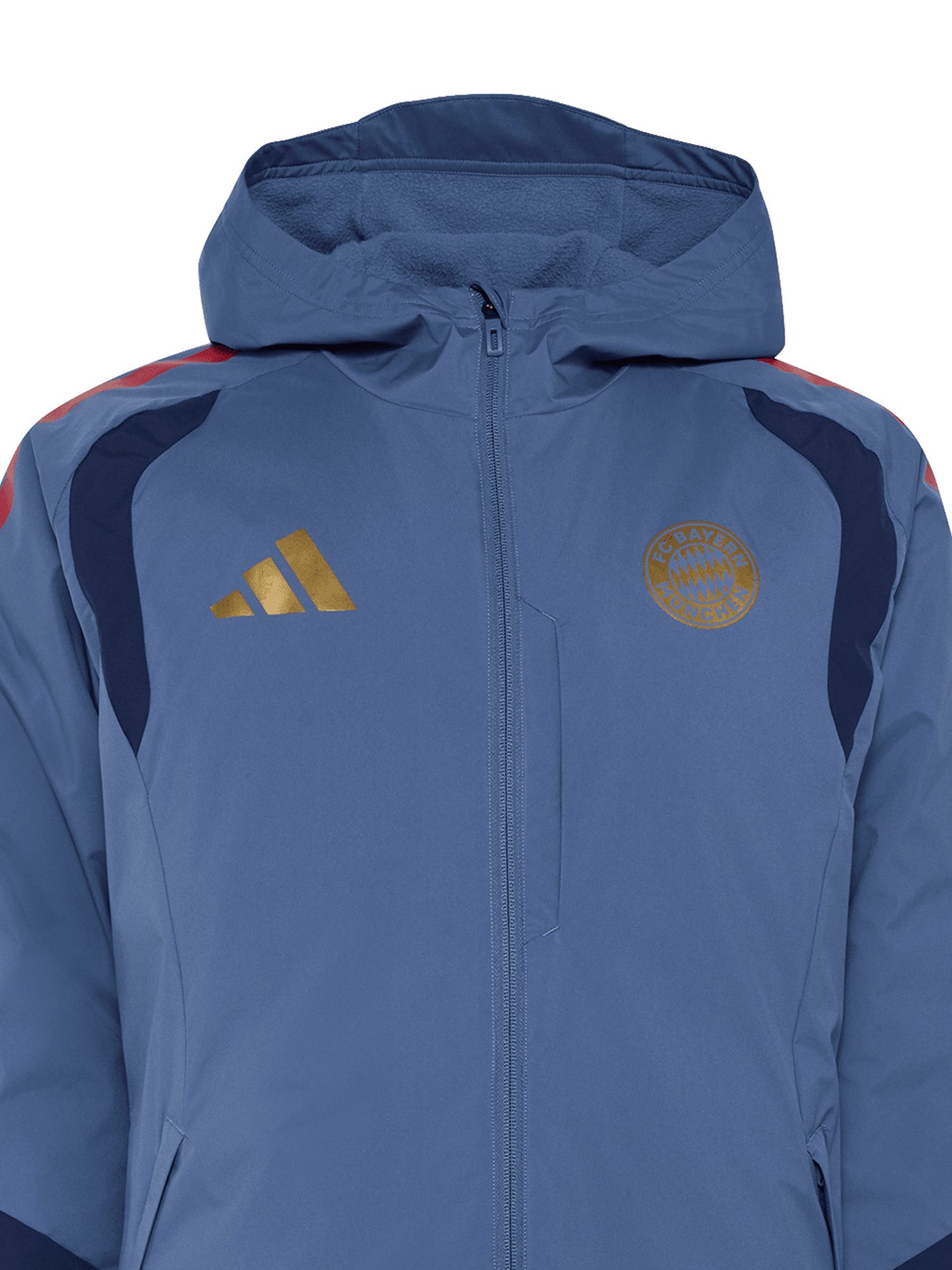 adidas Performance Outdoorjacke FC Bayern München, Authentic Winterjacke Teamline, Herren, Blau