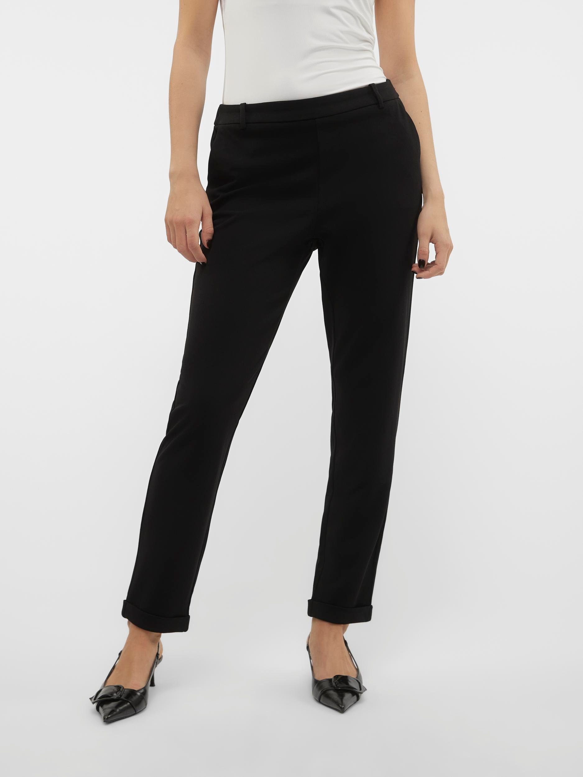 Vero Moda Chinohose VMSARA MR LOOSE TAPERED PANT BOO