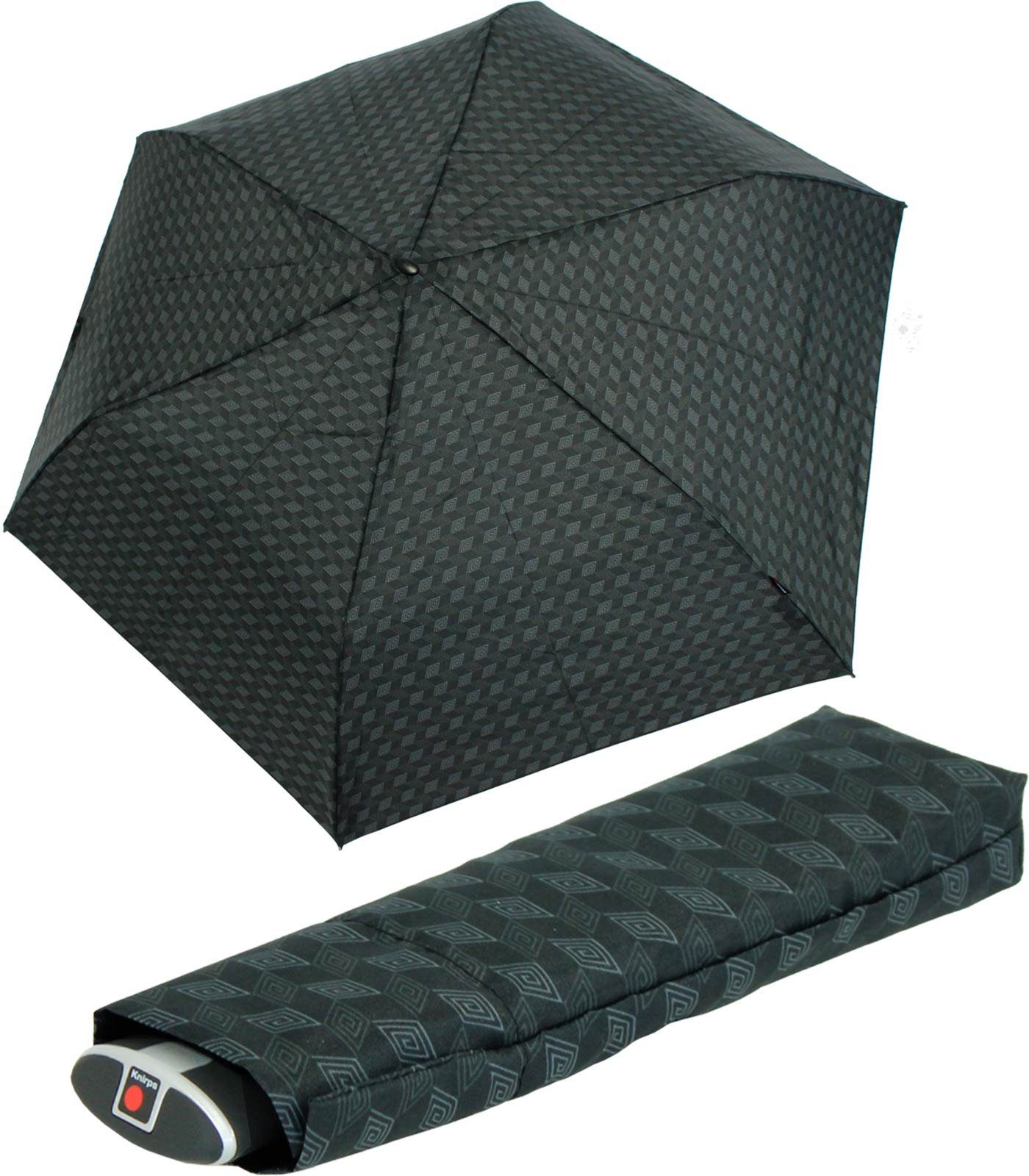 Knirps® Taschenregenschirm flacher, stabiler Schirm, Begleiter, ein jeden passend Tasche, Notfall für jede für treuer