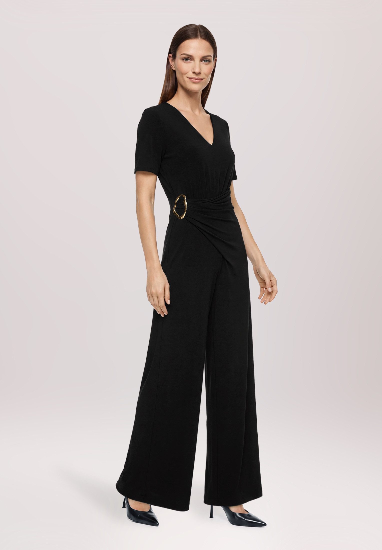 Vera Mont Overall Damen mit Raffung (1-tlg)