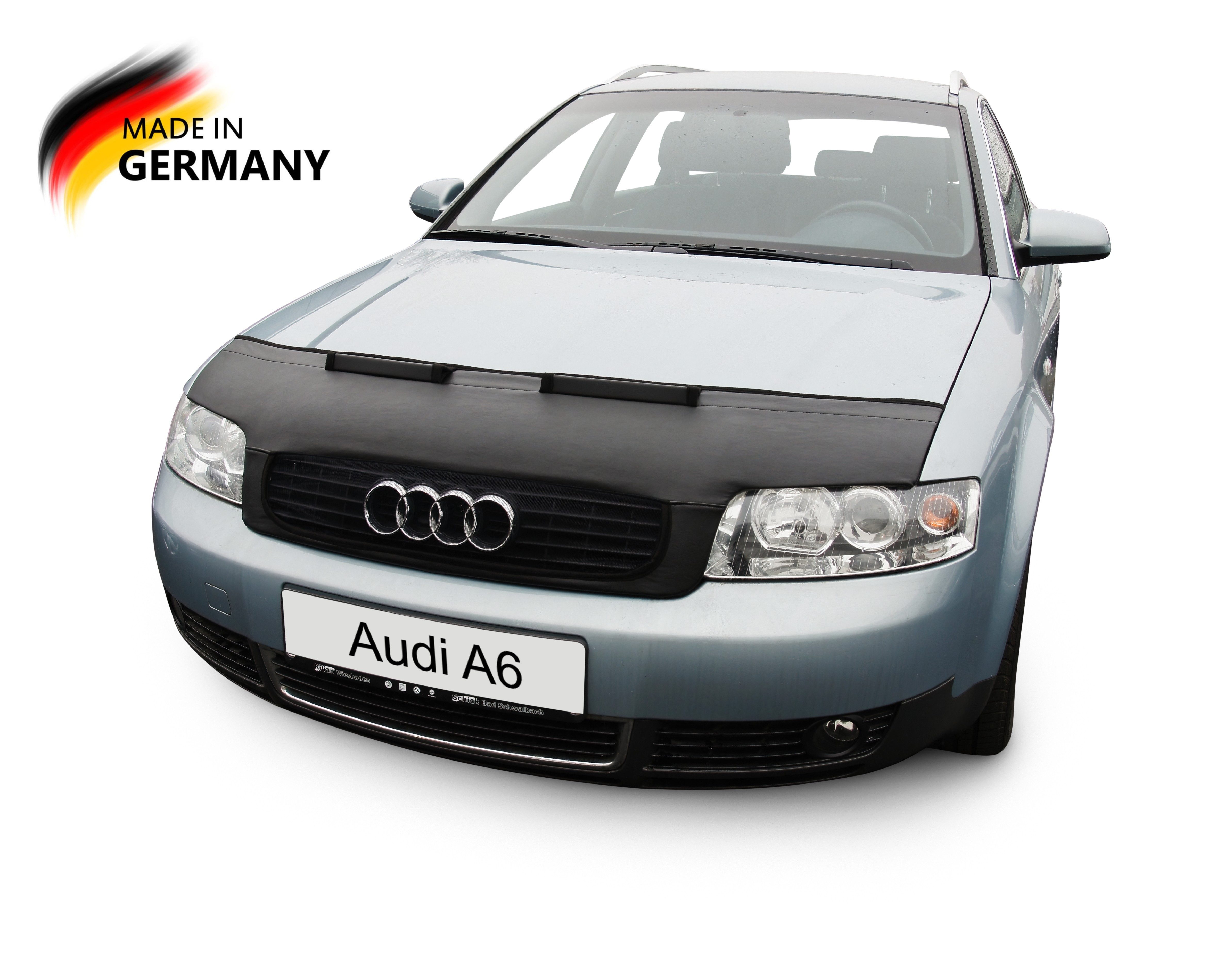 auto-bra Autoplane Steinschlagschutz kompatibel mit Audi A6 C5 4B 97-04 Haubenbra Tuning
