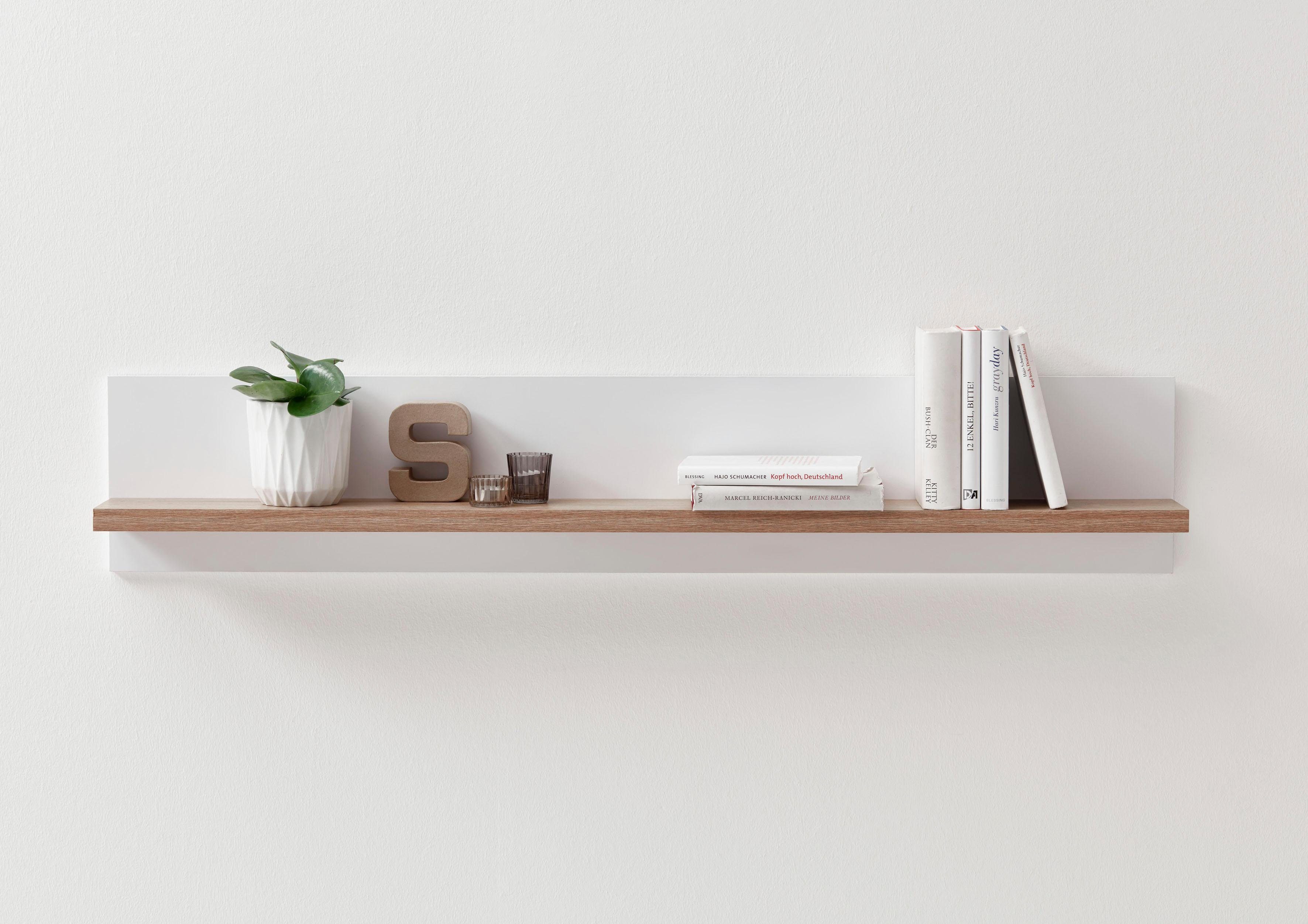 FMD Wandregal, Höhe 25 cm, Ideal für kleine Räume online kaufen | OTTO