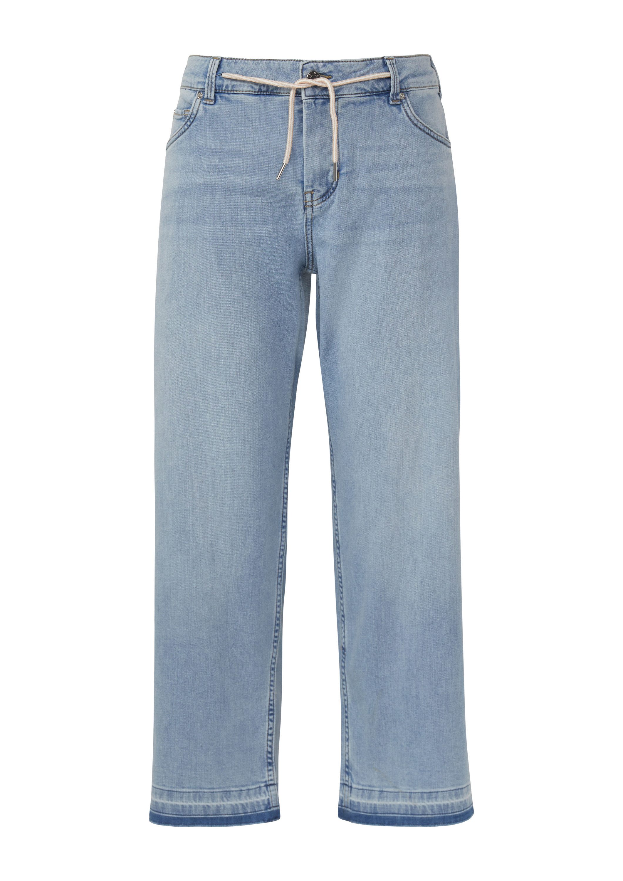 s.Oliver Regular-fit-Jeans Jeans-Hose Cropped Jeans / Straight Fit / Mid Rise / Straight Leg