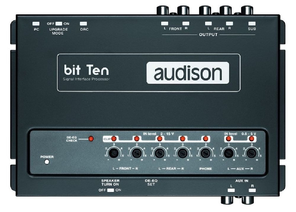 Audison BitTen Soundprozessor Endverstärker