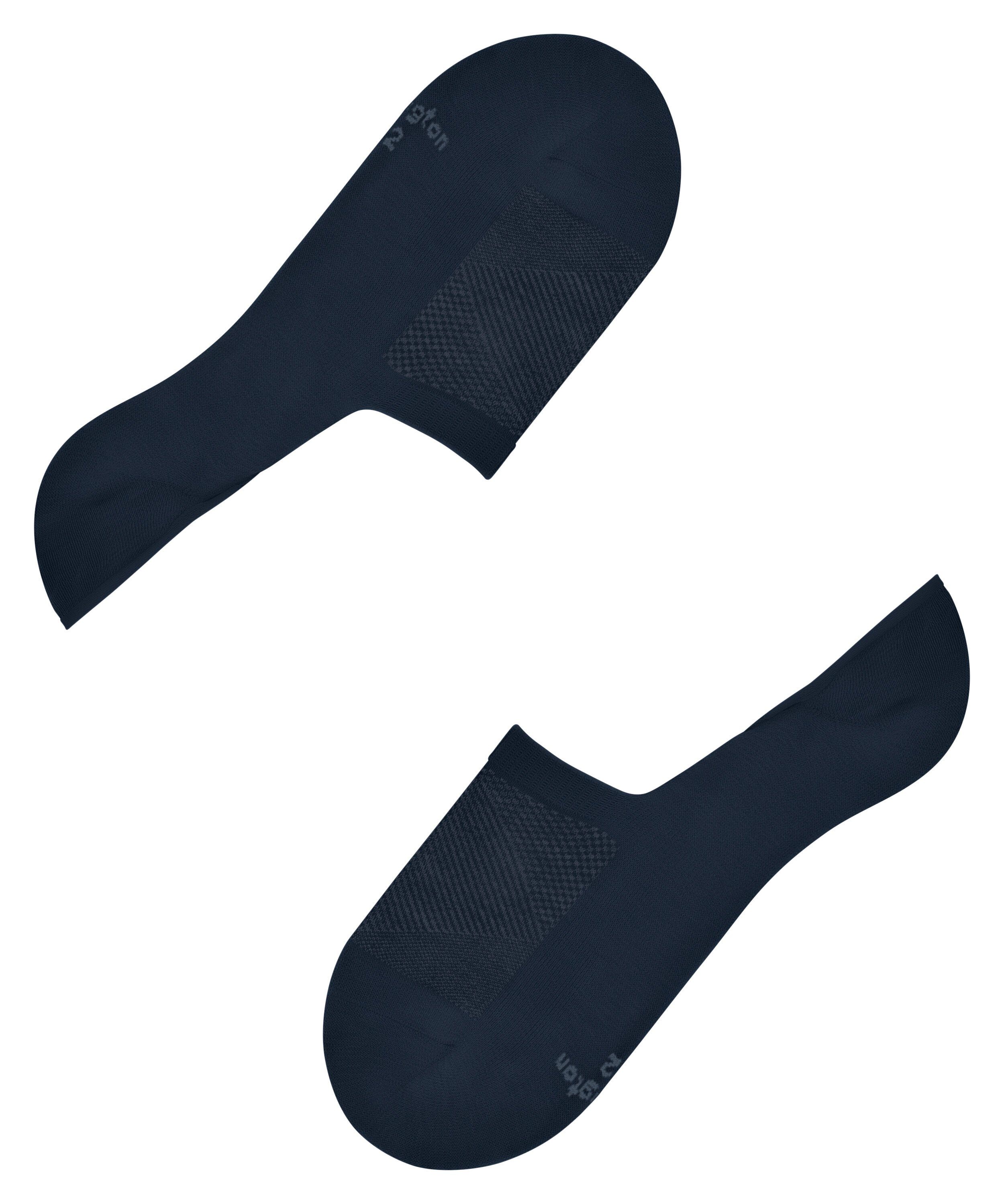 Burlington Sohle kühlendem Athleisure marine (6120) & leicht Garn (1-Paar) gepolsterter Sneakersocken mit