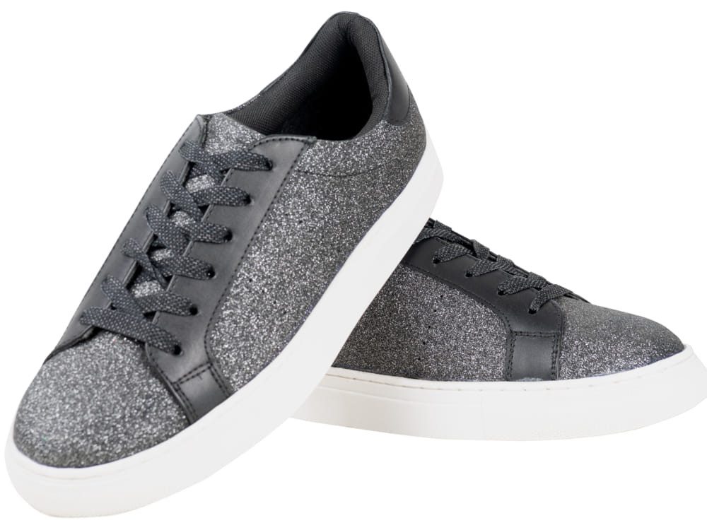 Sneaker Patrizia Damen schwarz Glitter Sneaker
