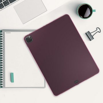 kwmobile Tablet-Hülle Hülle für Apple iPad Pro 12,9" (2018,2020,2021), Silikon Case transparent - Tablet Cover Tablethülle gummiert
