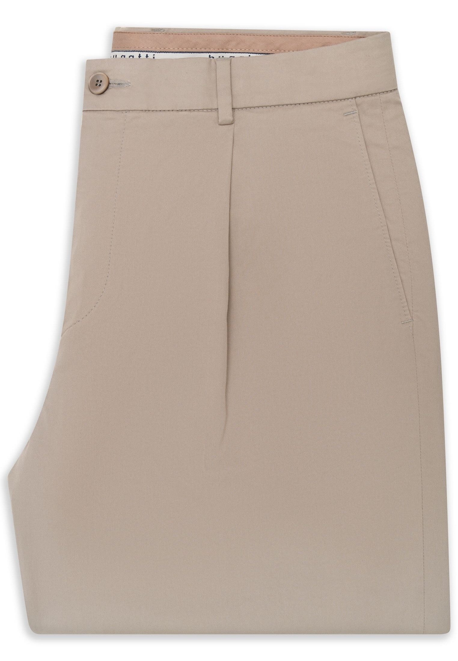 bugatti Chinohose Loose Fit aus Baumwollmix mit Stretch