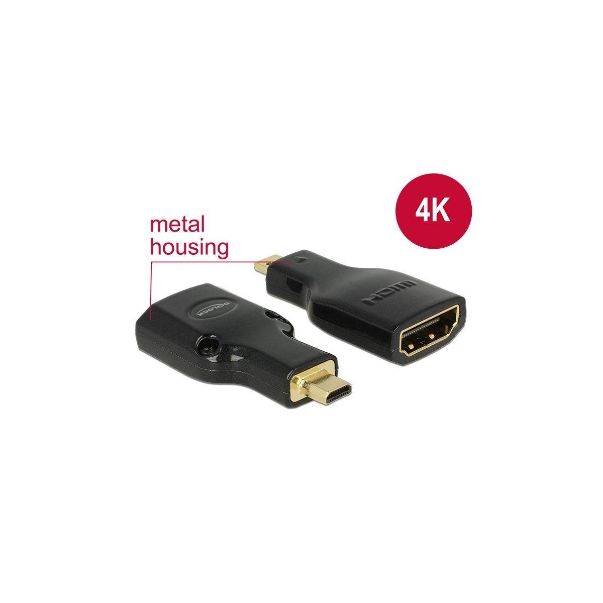 Delock 65664 - Adapter High Speed HDMI mit Ethernet - HDMI... Computer-Kabel, HDMI-A, HDMI