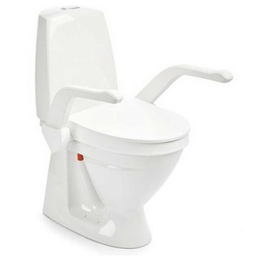 ETAC Toilettensitzerhöhung My-Loo Toilettensitzerhöhung, fest mit Armlehnen, 2 cm