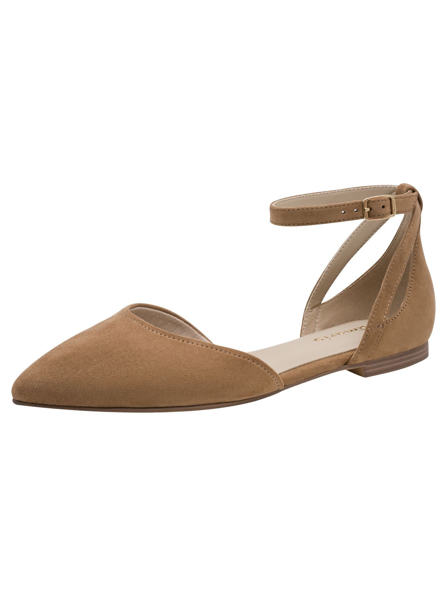 Tamaris TOUCH-IT mit Blockabsatz kein Absatz 1-24225-42 Riemchenballerina TOUCH-IT