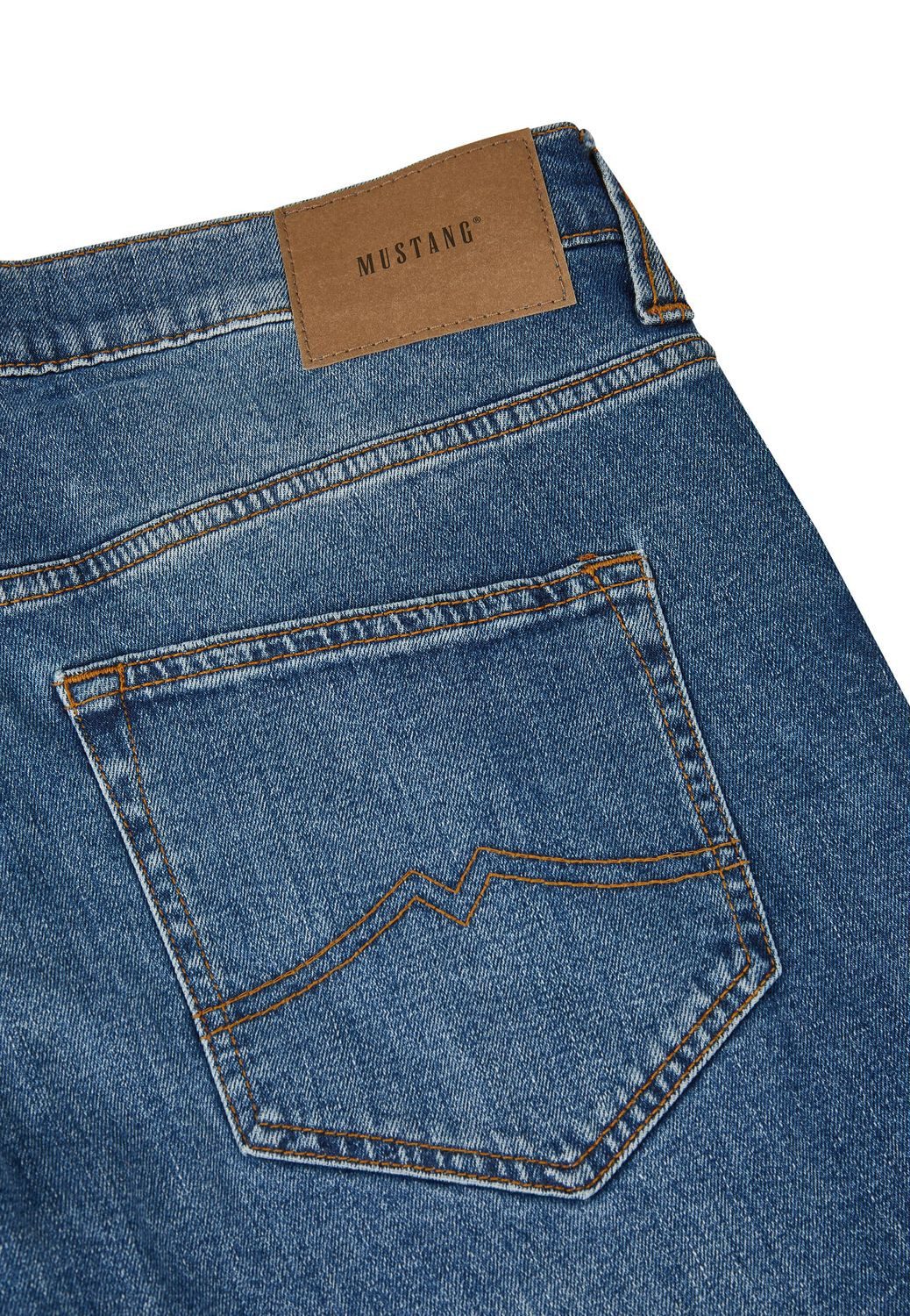 MUSTANG Bootcut-Jeans Herren Jeanshose Oregon Boot Cut Denim Hose mit Stretch
