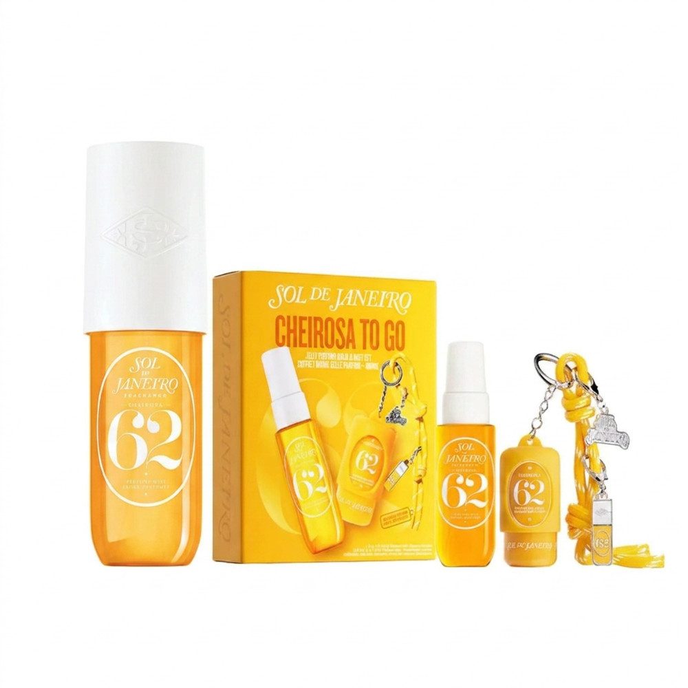 Sol de Janeiro Körperspray Sol de Janeiro Cheirosa 62 Hair Body Fragrance und To Go Set, Sommerlicher Cheirosa 62 Duft für Zuhause und unterwegs kombiniert