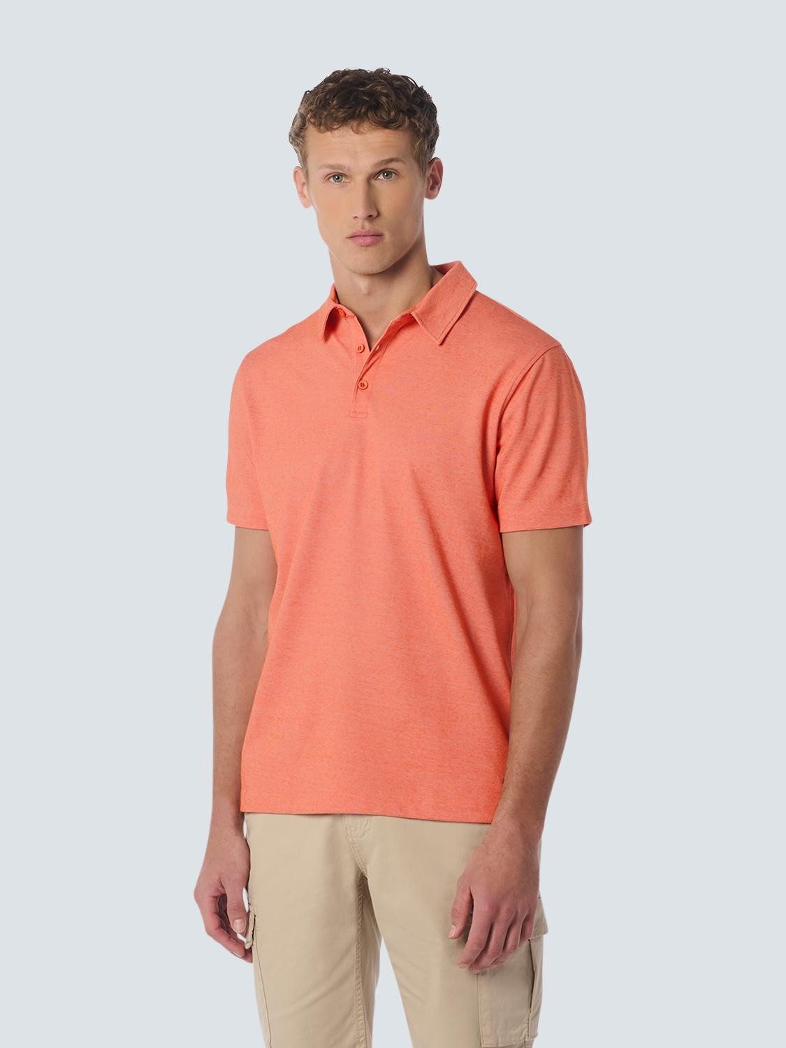 NO EXCESS T-Shirt Polo 2 Coloured Pique