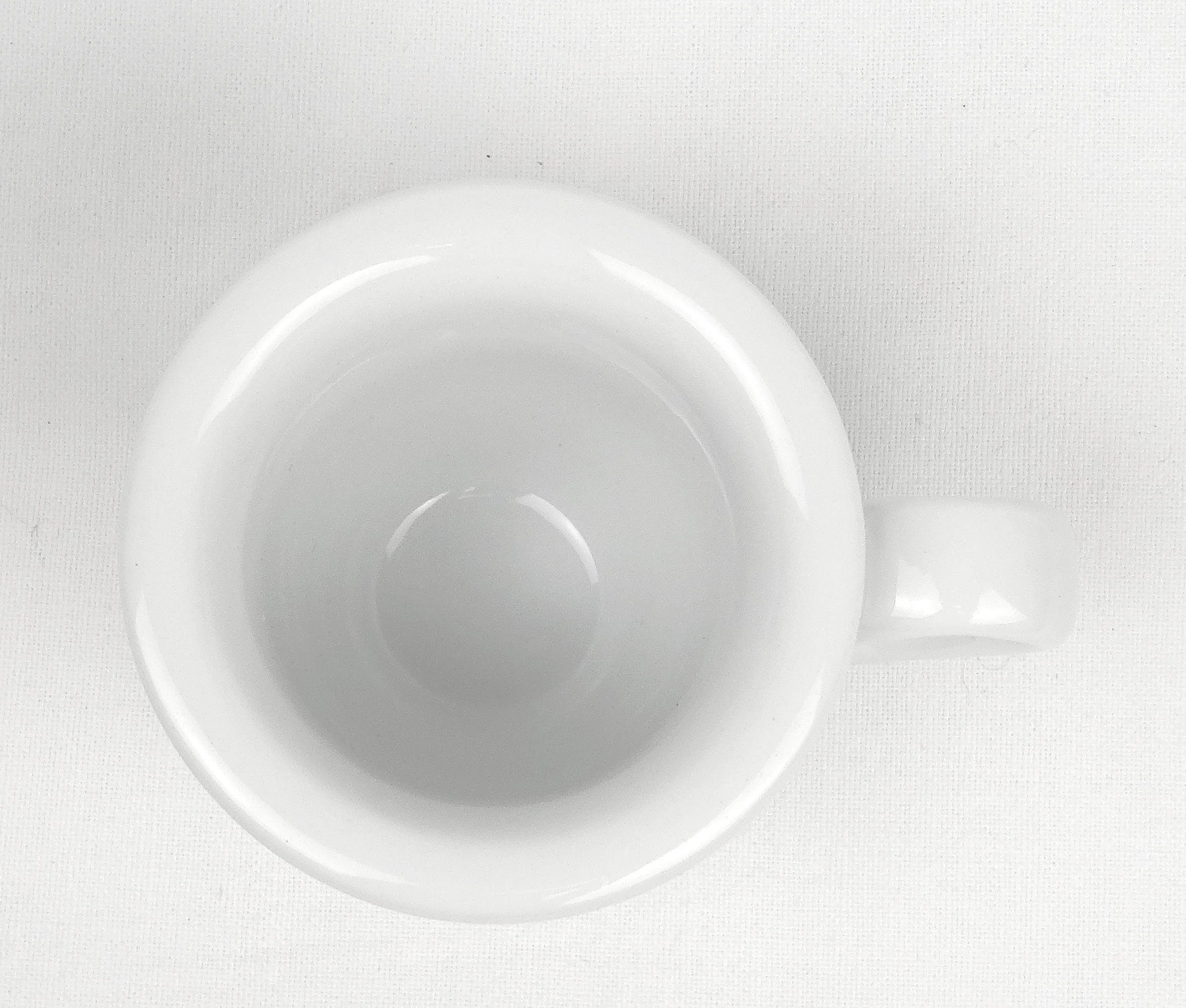 Nuova Point Espressotasse extra dickwandig, »Bar Italia«, weiss, 56 ml, Porzellan