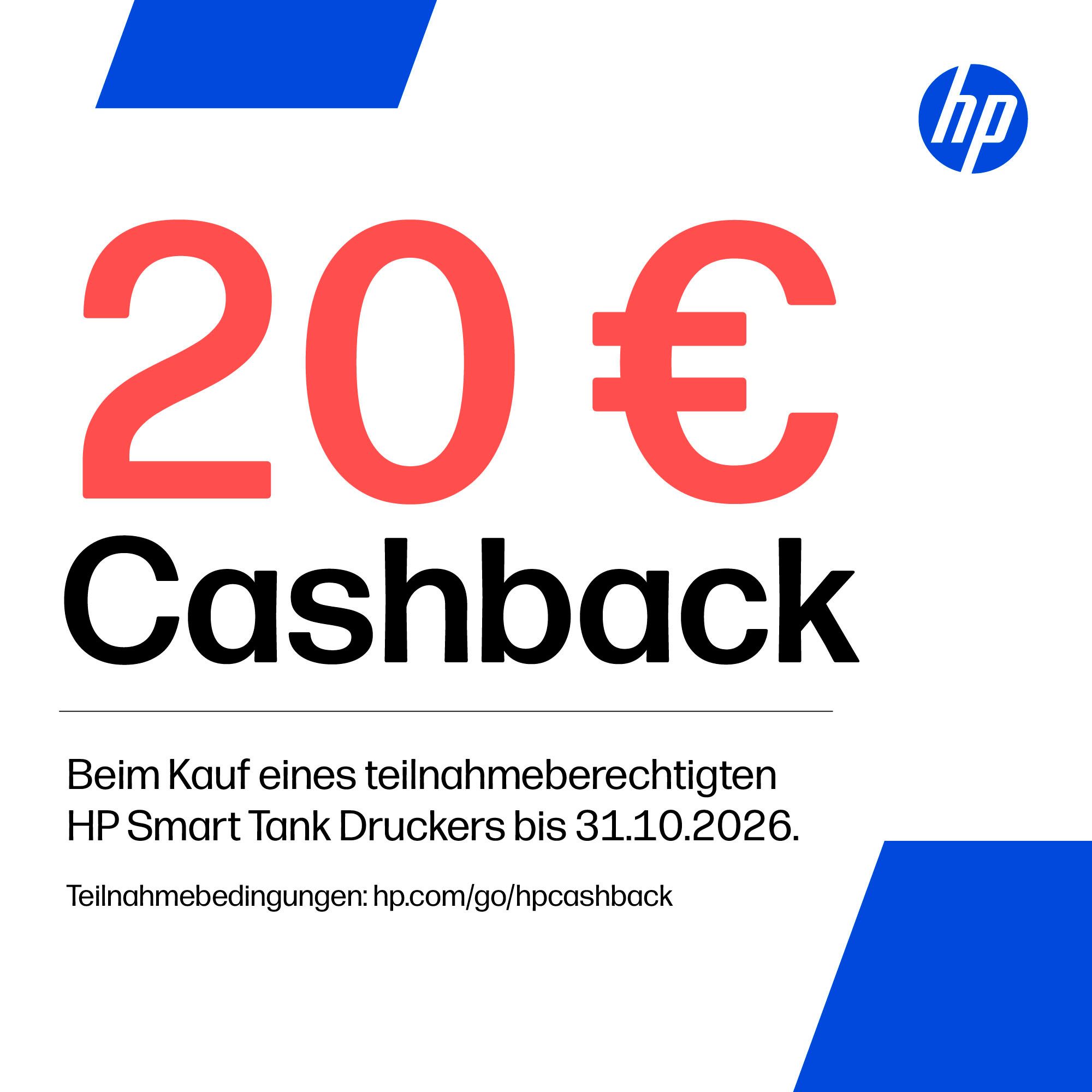 HP Smart Tank 5105 All-in-One-Drucker Multifunktionsdrucker, (WLAN (Wi-Fi), Bluetooth, Bis zu 20€ Cashback sichern! Nur bis zum 31.10.2026) – Bild 2 von 5