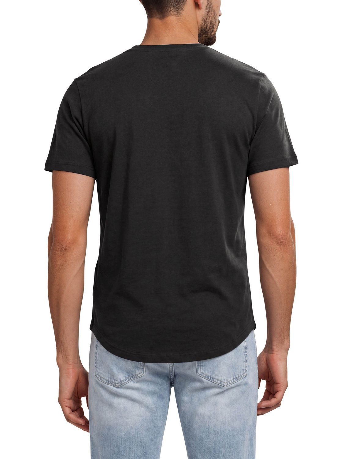 Jack & Jones T-Shirt Herren Basicshirt JJENOA 3er Pack Regular Fit (Vorteilspack, 3-tlg) Kurzarm Tee Shirt mit Rundhalsausschnitt aus 100% Baumwolle
