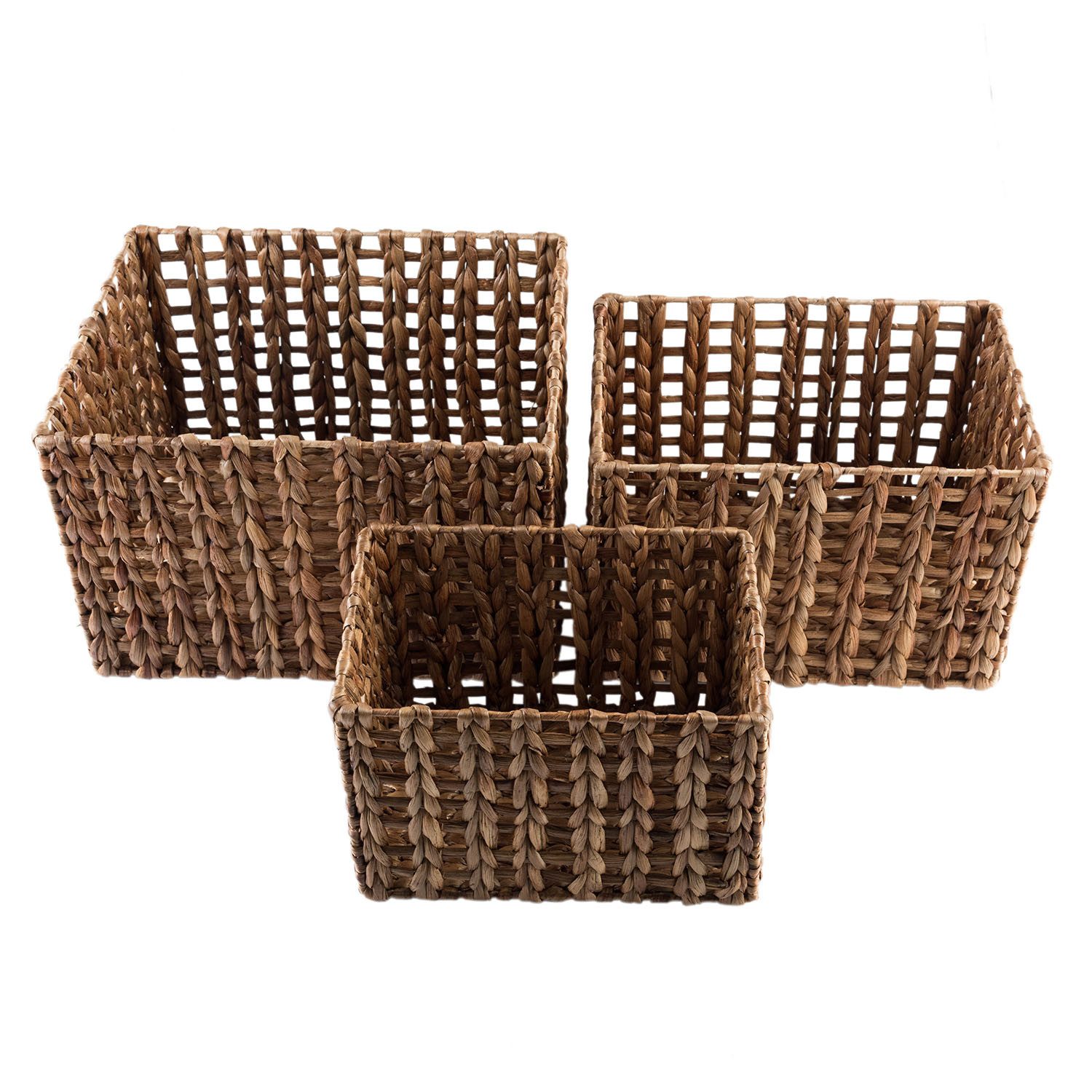 wohnfreuden Aufbewahrungskorb Korb Trabo aus Wasserhyazinthe natur verschie günstig online kaufen