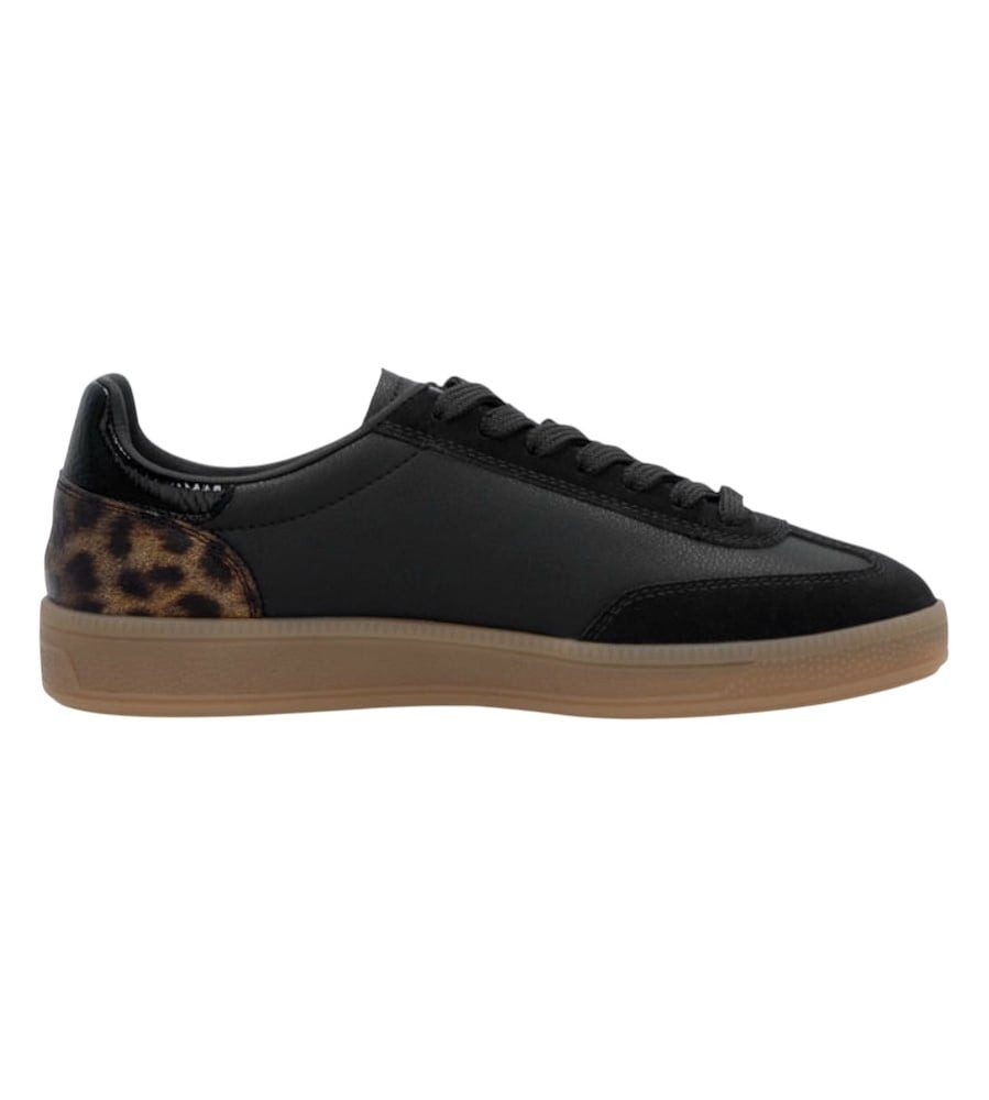 Rieker San Diego (Glattleder) schwarz/braun Damen Sneaker – Bild 5 von 5
