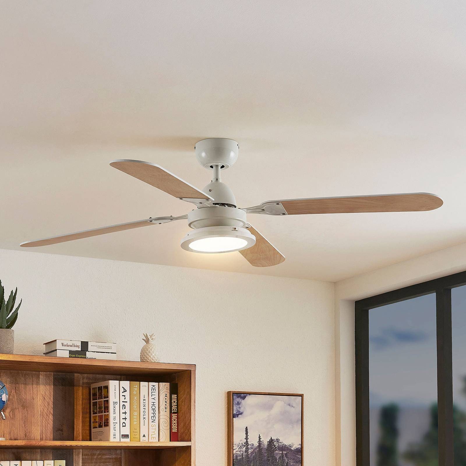 Lindby Deckenventilator Tedric