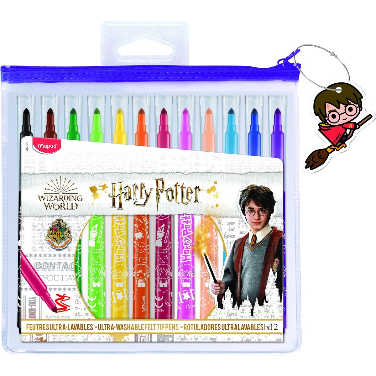 MAPED Faserstift Maped Fasermaler Harry Potter 12 Stück