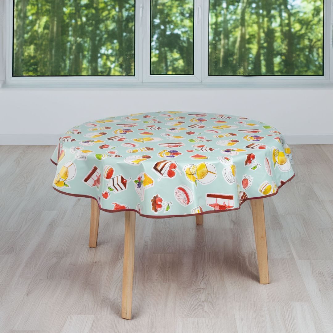 laro Tischdecke laro 140cm runde Wachstuchtischdecke günstig online kaufen