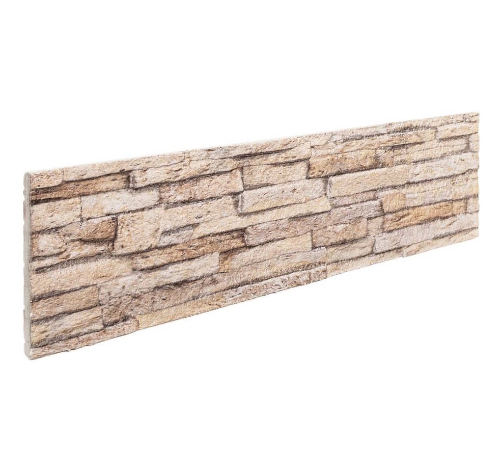 Thumbnail - vidaXL Wandpaneel 3D-Wandpaneele 14 Stk. Braun 100x25 cm EPS, (1-tlg)
