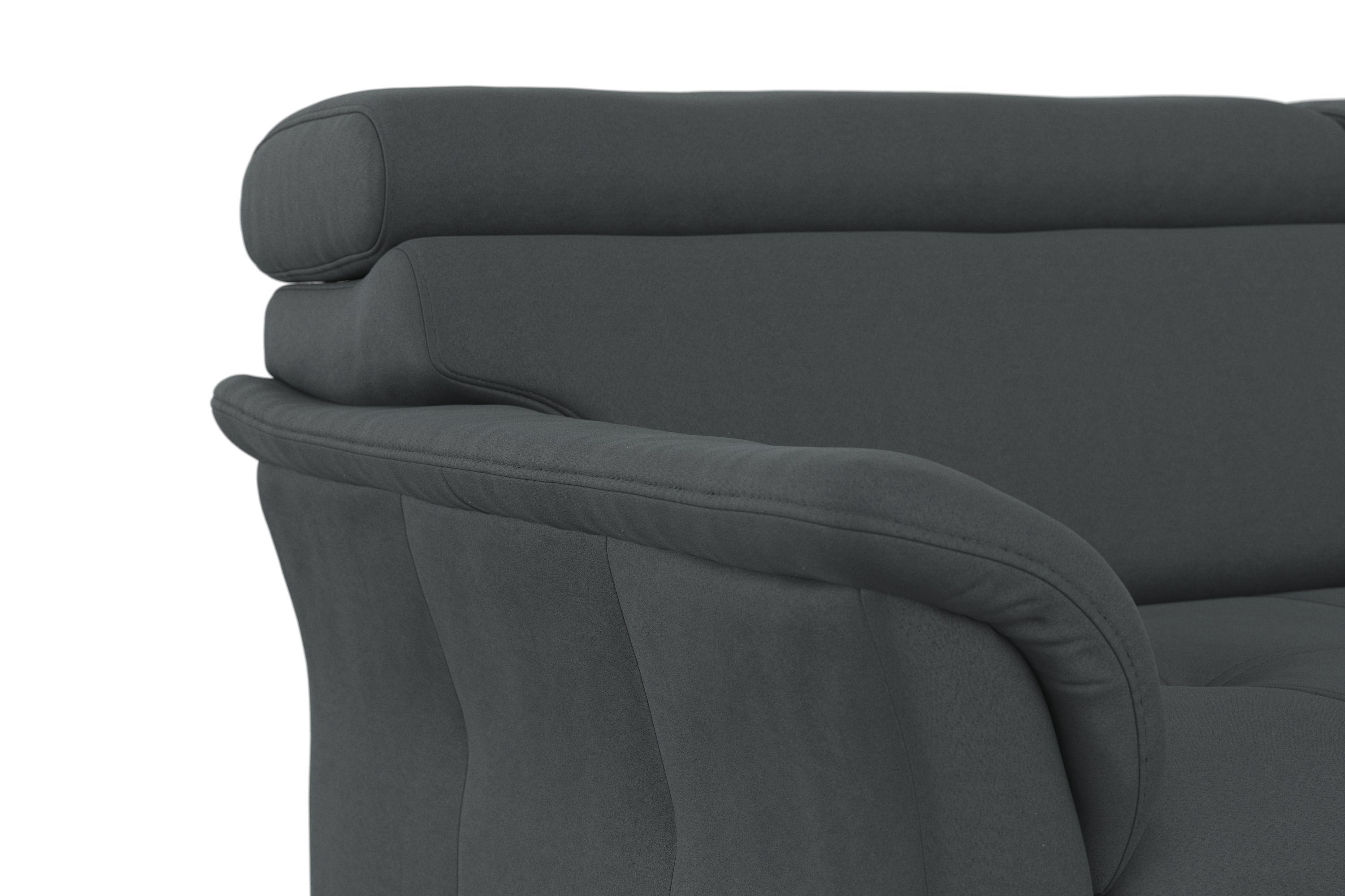 sit&more Ecksofa Marano, wahlweise Bettkasten Kopfteilverstellung, inklusive mit Bettfunktion